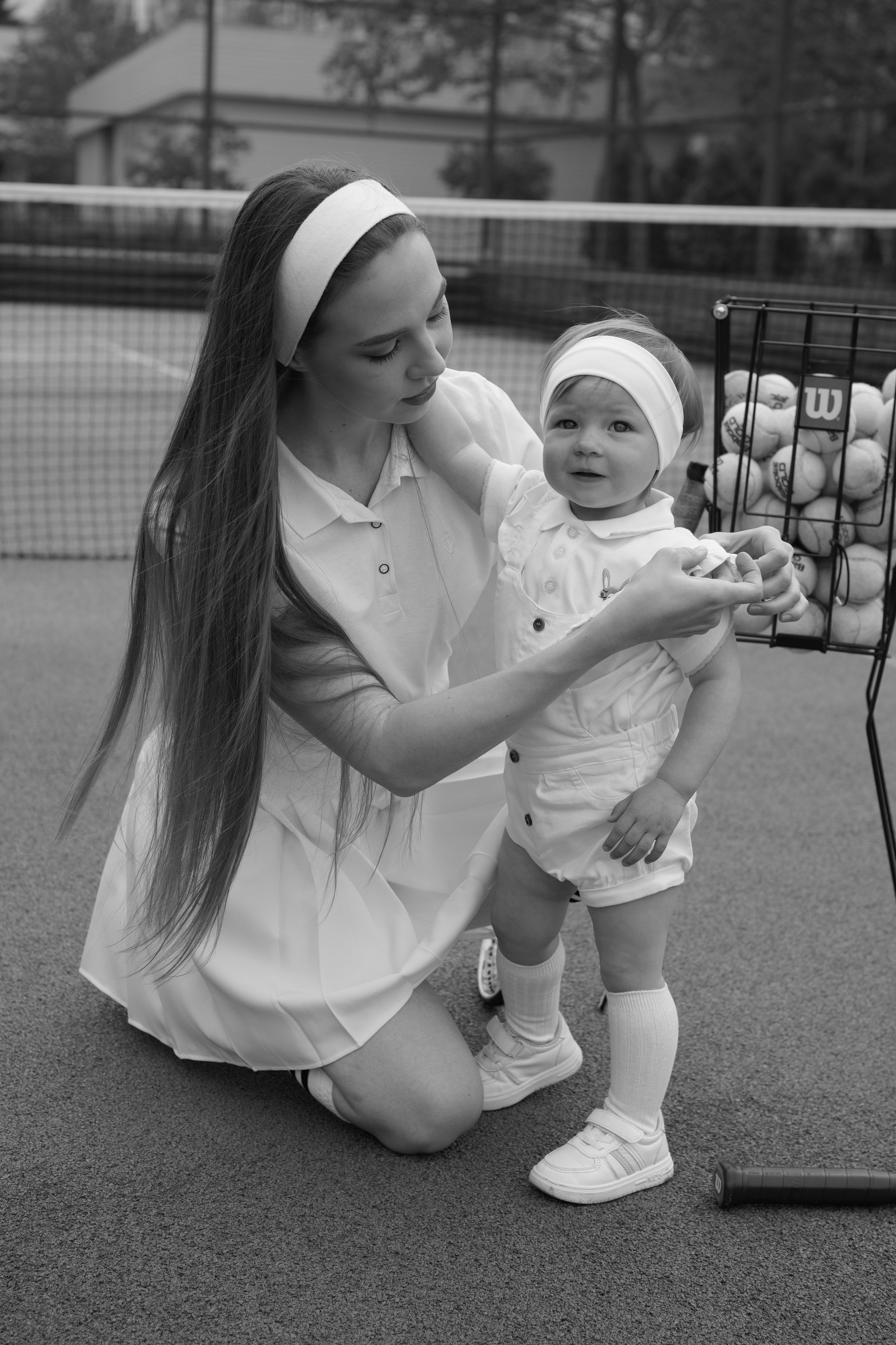 Теннис с семьей. Свадебный и семейный фотограф Афанасьева Анна в Кисловодске