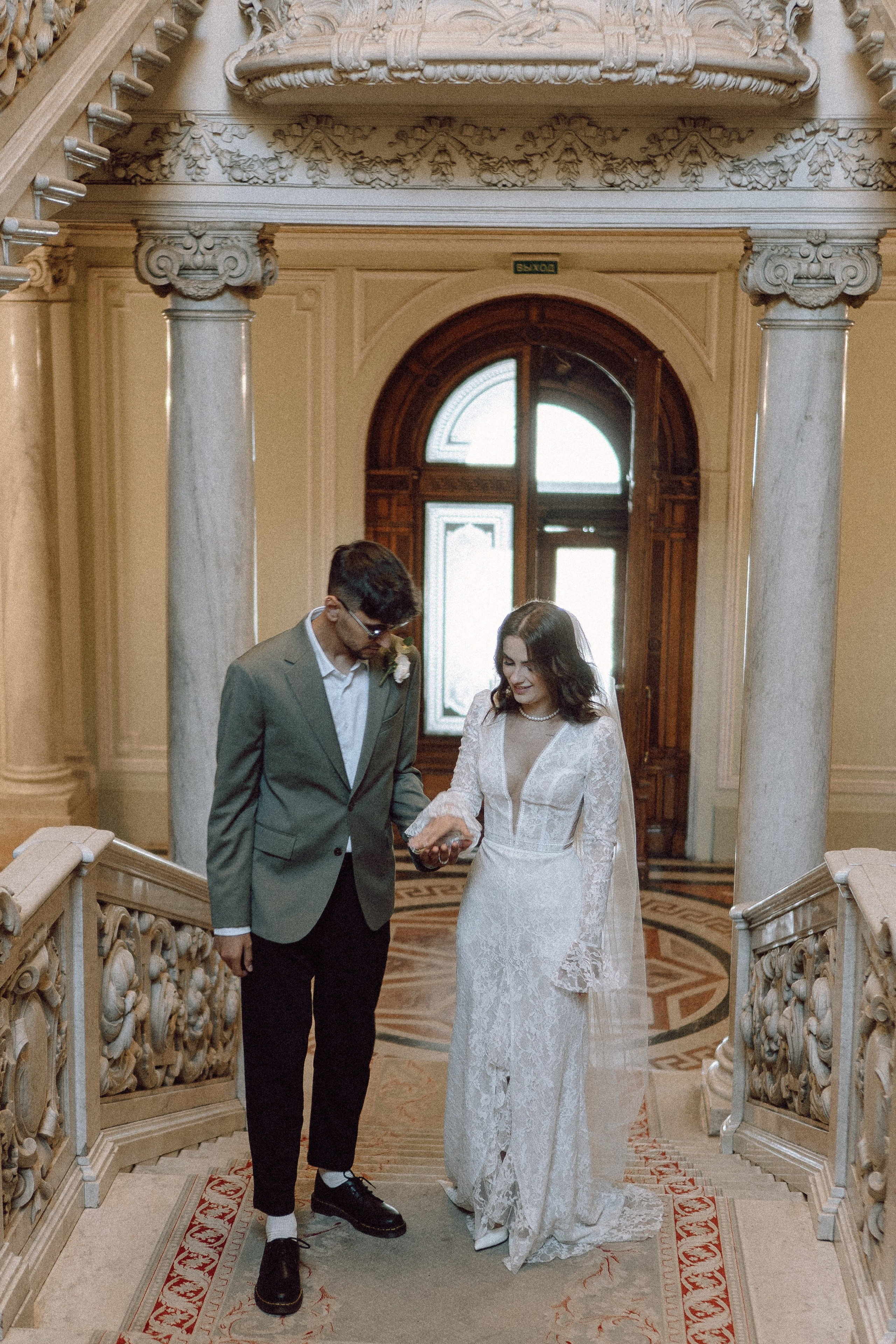 СВАДЕБНАЯ СЬЕМКА В ПЕРВОМ ДВОРЦЕ БРАКОСОЧЕТАНИЯ. Профессиональный фотограф, Санкт-Петербург — Виктория Богомолова