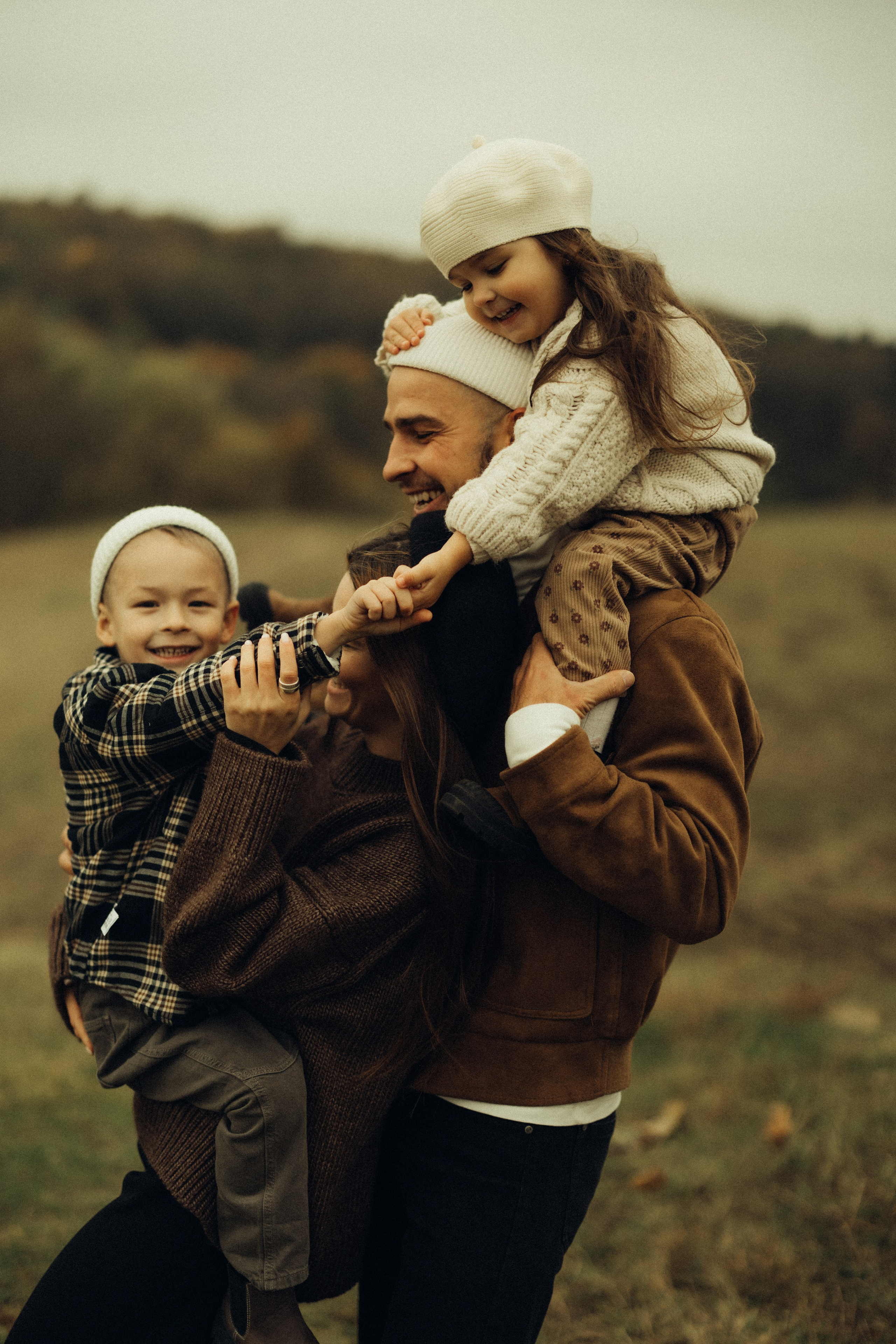 Света, Дима, Сара, Лев. Семейный фотограф Оля Гладченко