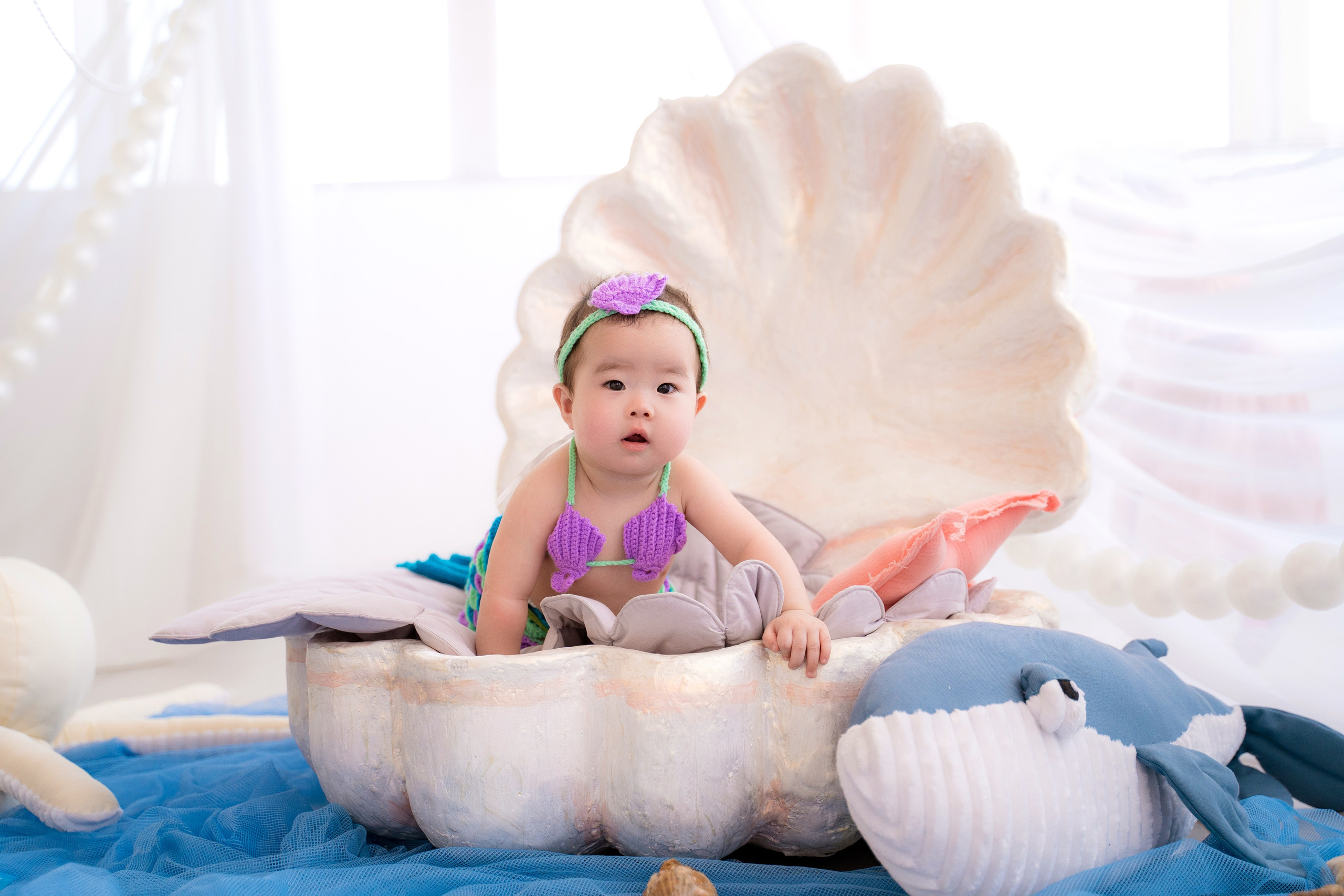 Русалочка. Фотостудия Малина в городе Улан-Удэ. Фотограф Ирина Жарникова