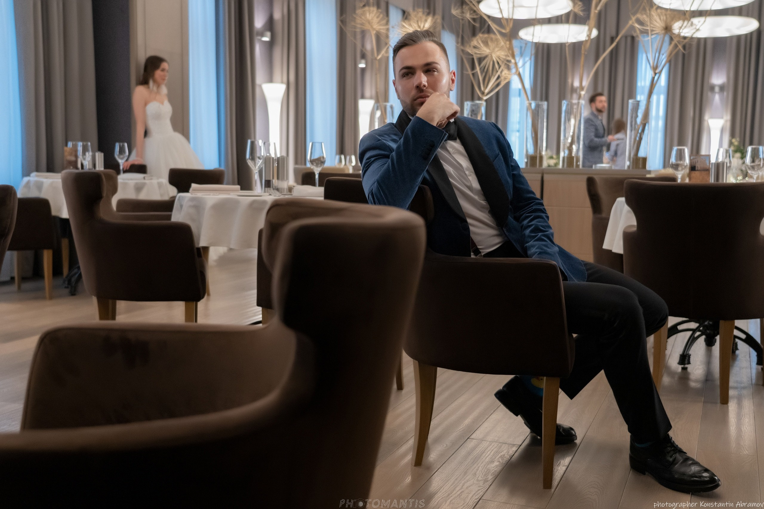 Утро жениха и невесты. Photomantis