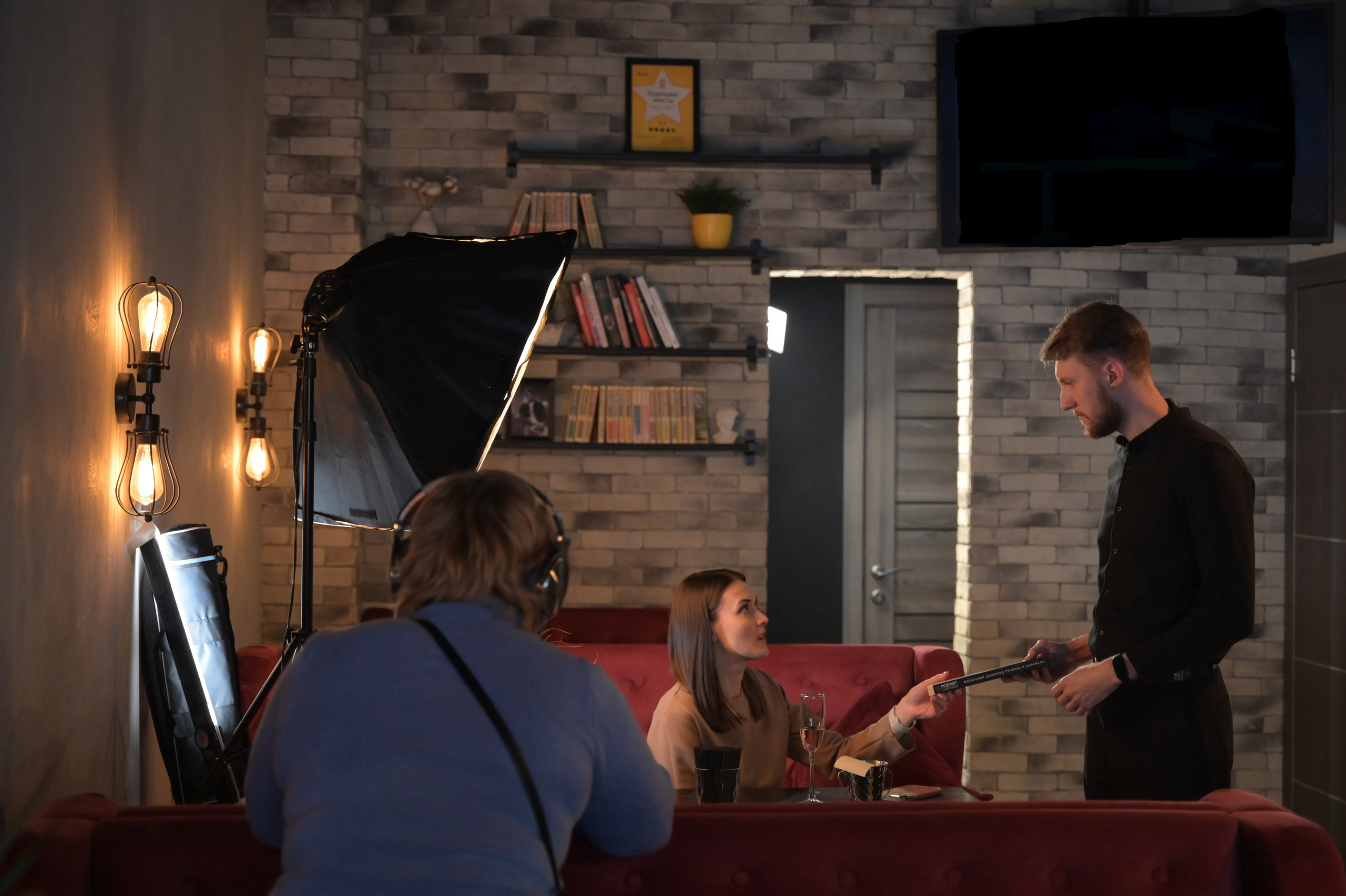 Съемка фильма «Добро». День второй. Портретный фотограф в Москве Казьмина Олеся