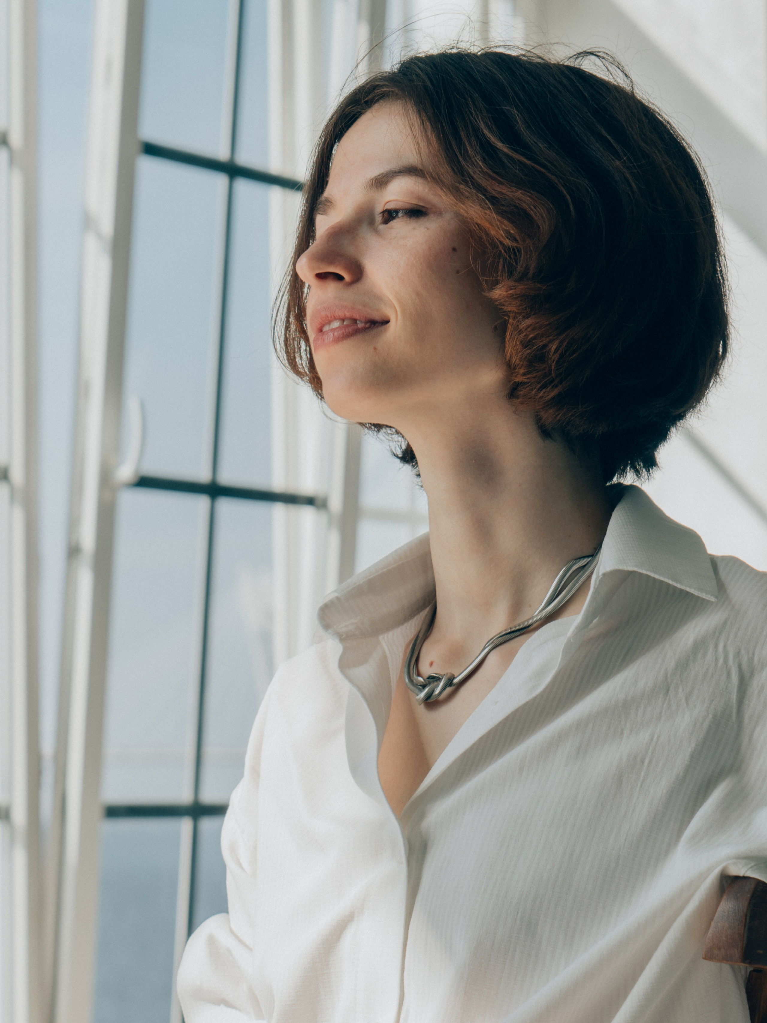 Портретная фотосессия для Полины в фотостудии. Светлана Гопанюк. Портретный фотограф. Санкт-Петербург. СПб