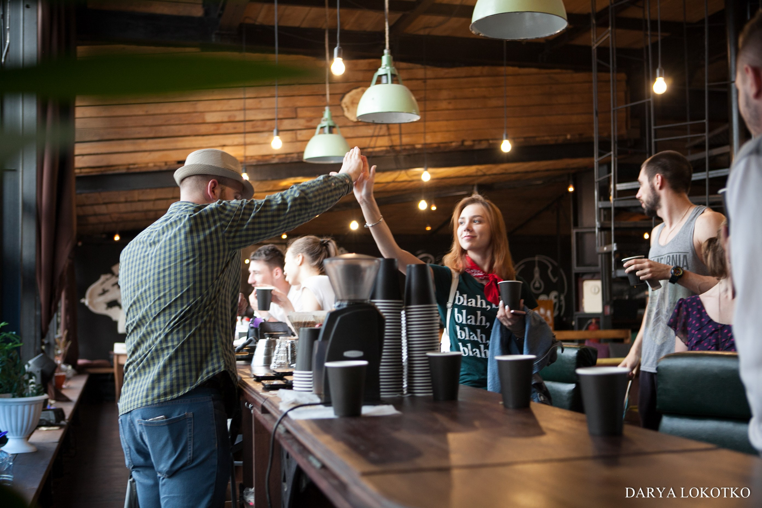 Лекция от Woodcoffee + дегустация кофе. Фотограф Дарья Локотко в Красноярске