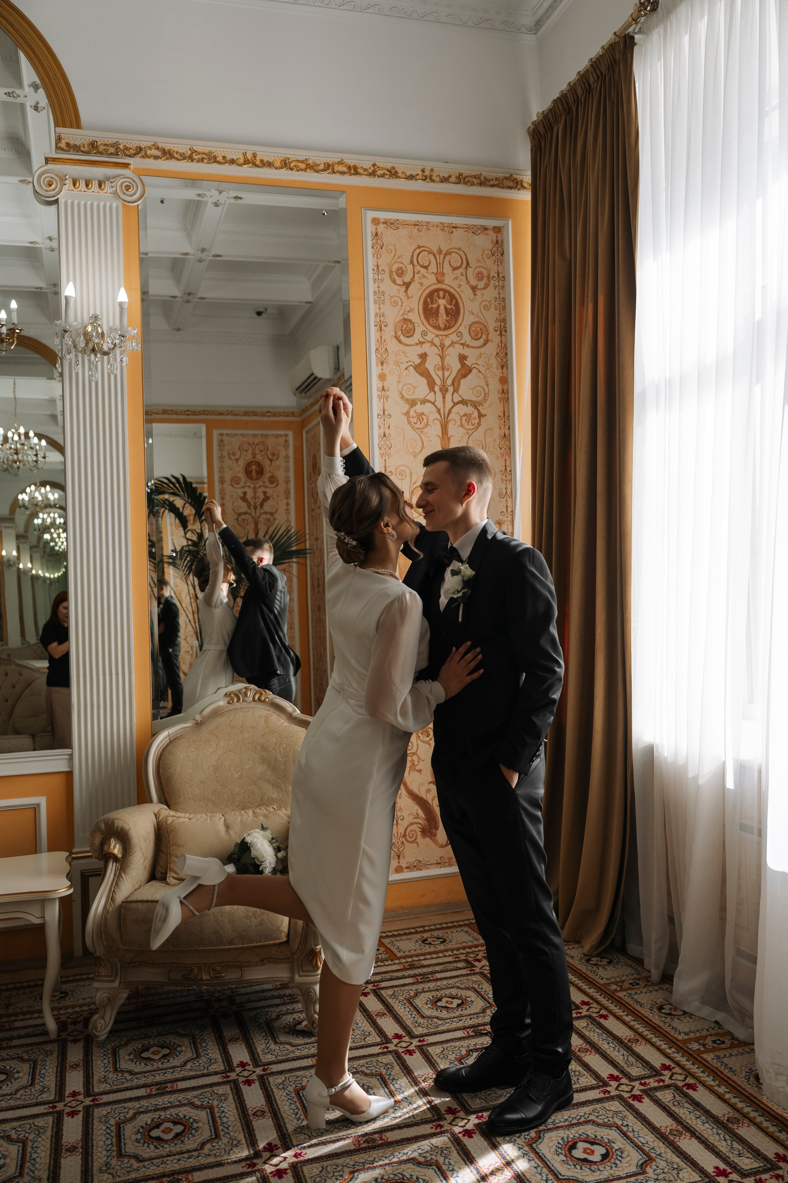 Алина и Александр. Свадебный фотограф в Москве Анна Полушина