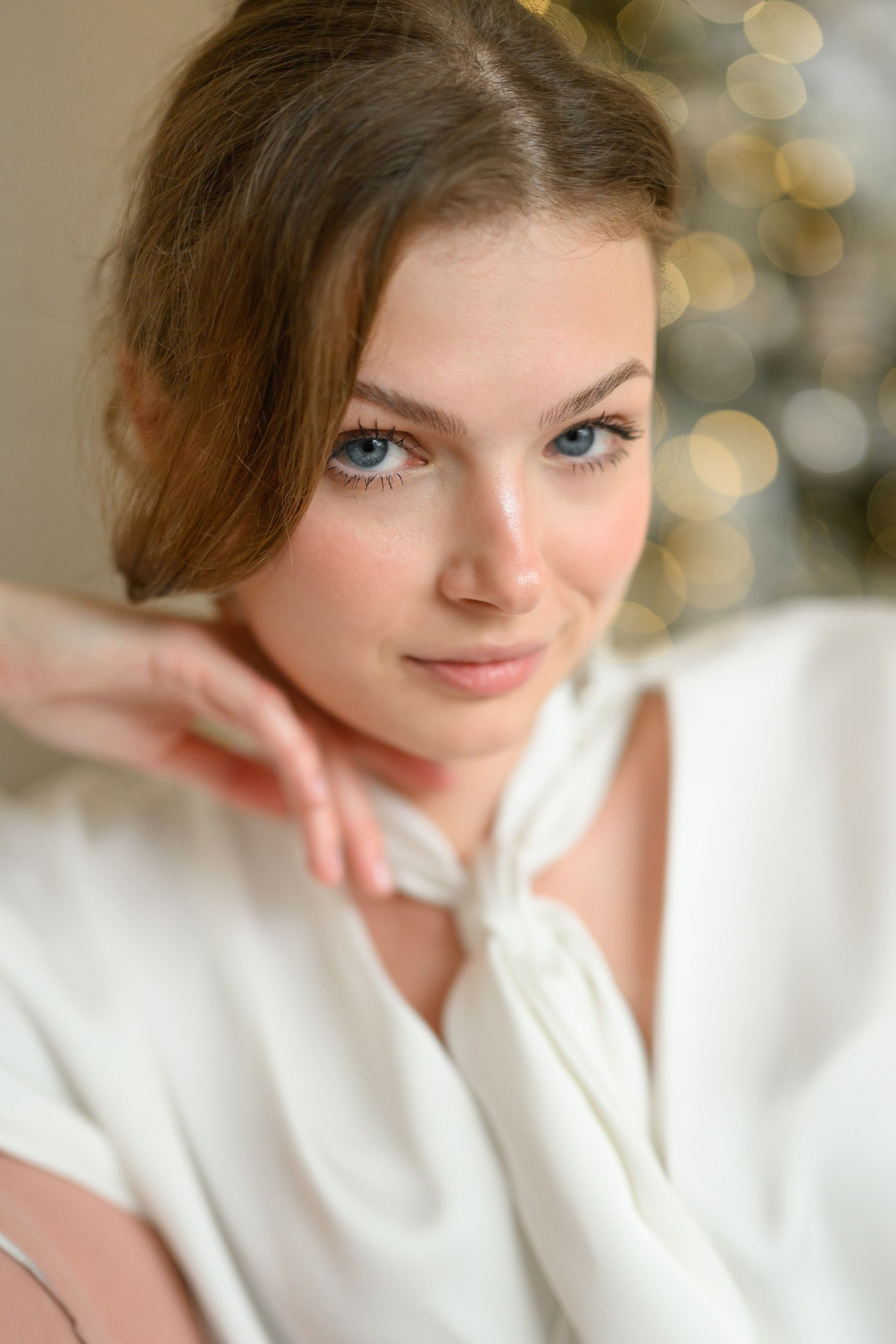 Новогодняя съёмка в классической студии. Semerlina.ru