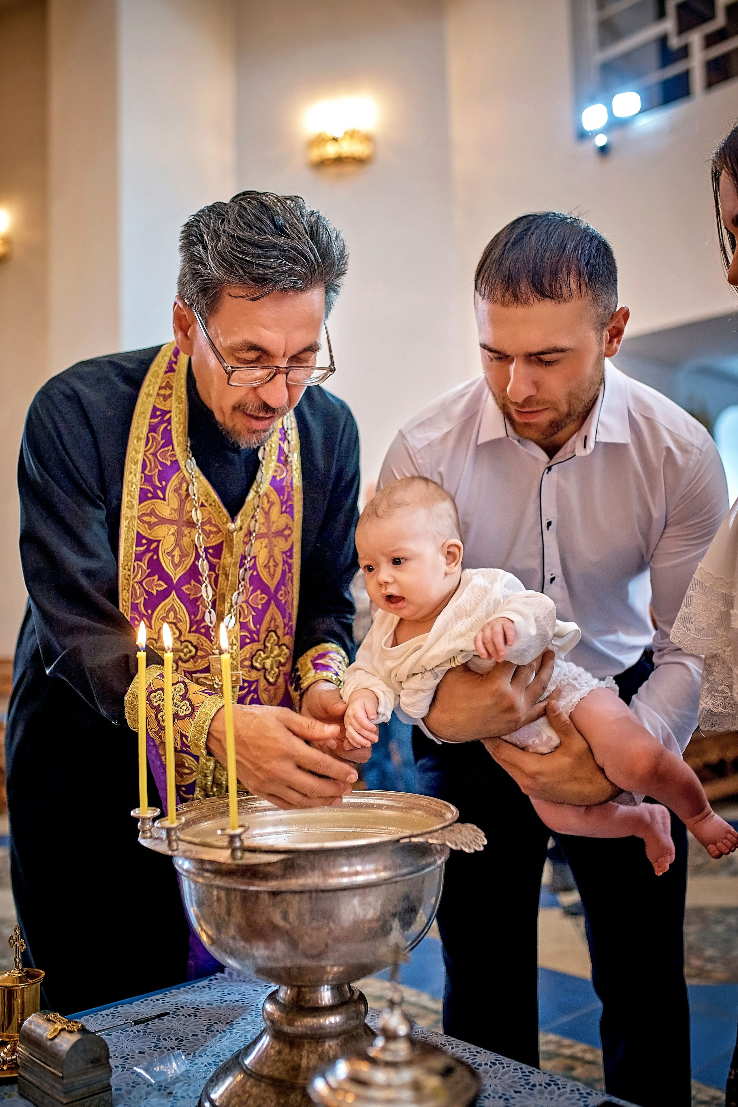 Таинство Крещения Арсения с. Павловск. Фотограф на Крещение и Венчание в Барнауле