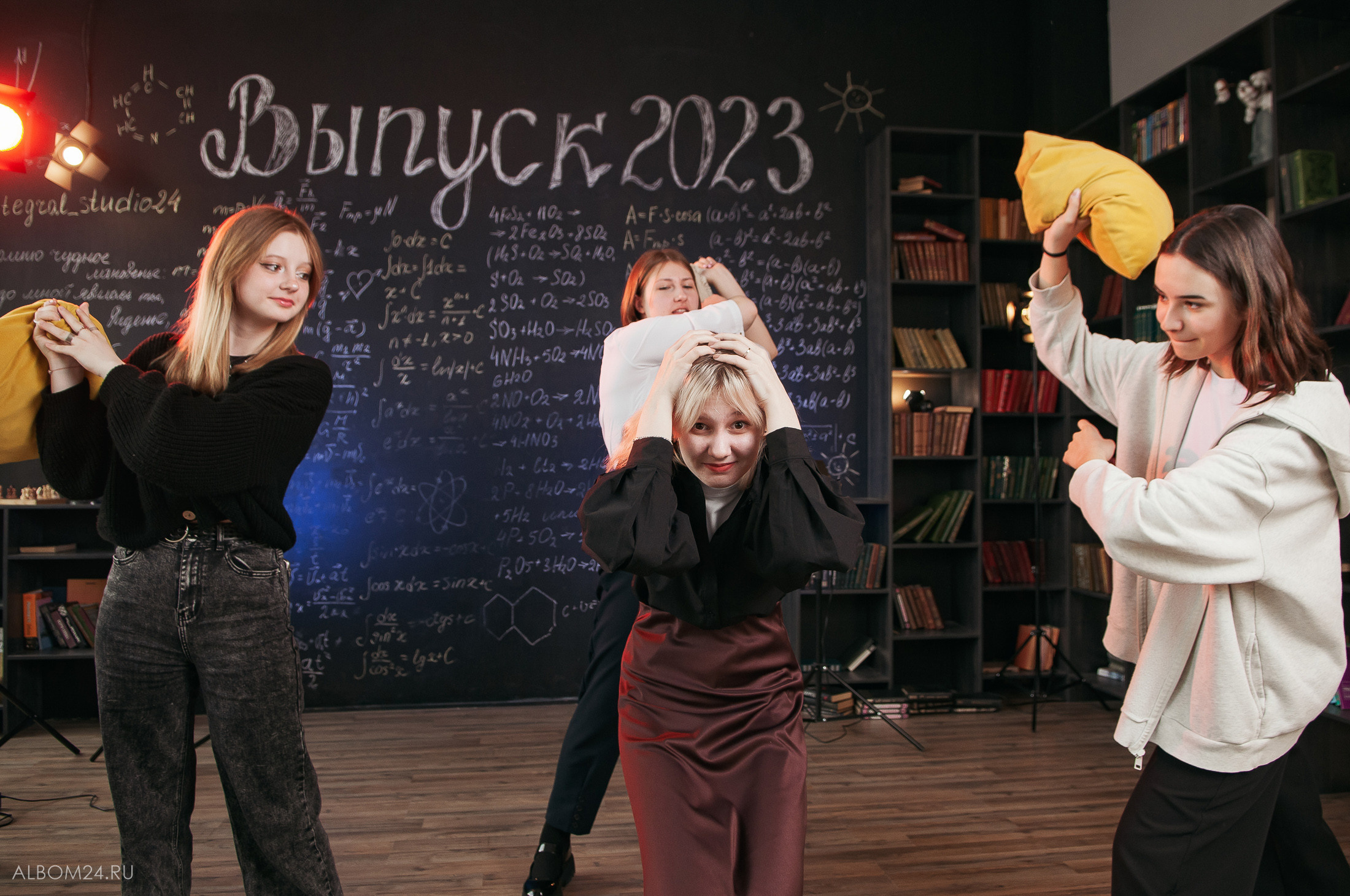 Съемка на выпускной альбом Козульская школа № 1, 9 класс. Выпускные альбомы и фотосъемка в Красноярске