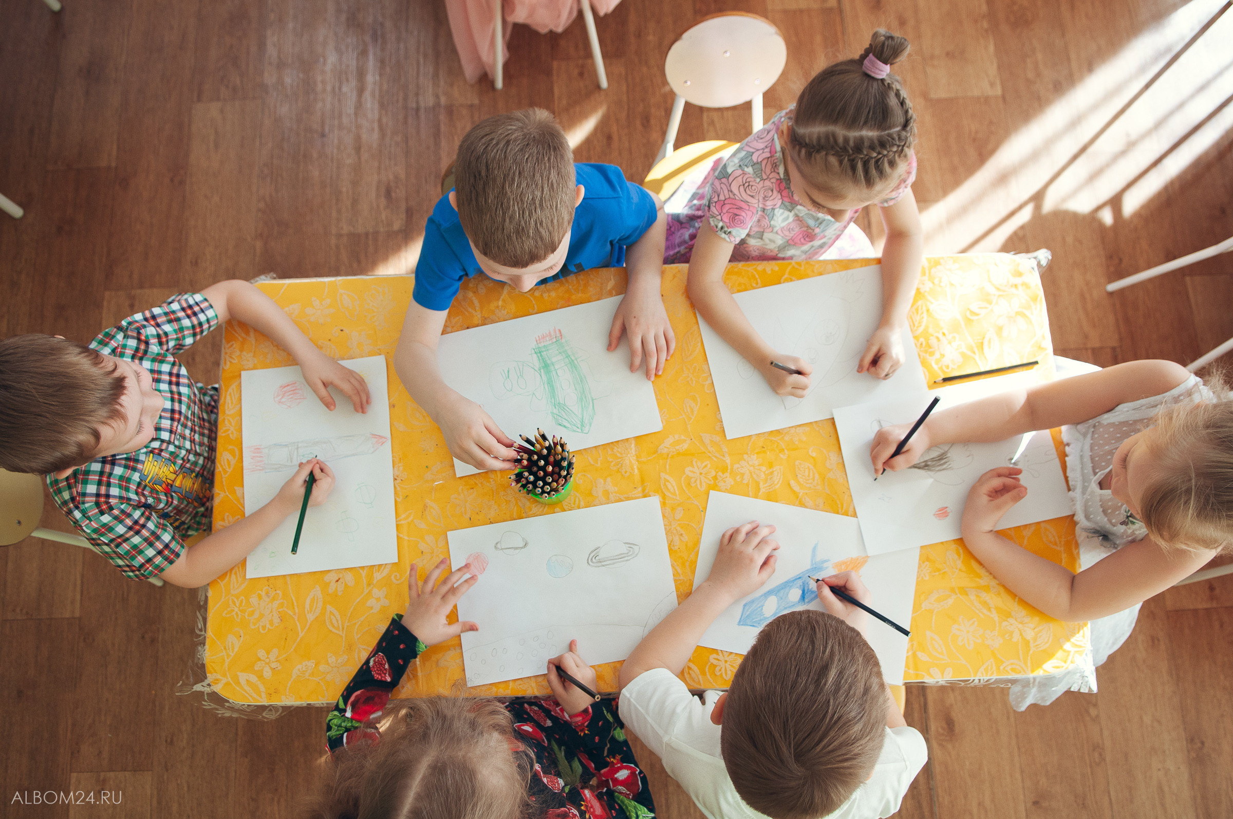Съемка на выпускной альбом Сад 286 гр. Буратино. Выпускные альбомы и фотосъемка в Красноярске