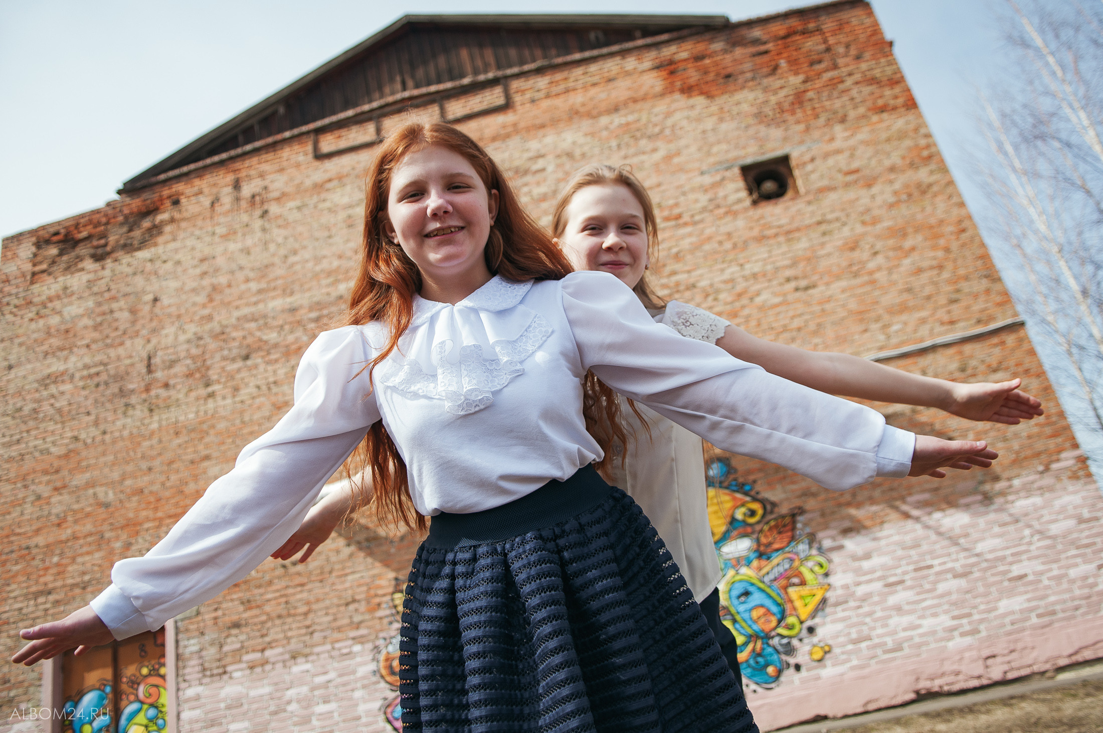 Съемка на выпускной альбом Емельяновская школа № 1, 4А. Выпускные альбомы и фотосъемка в Красноярске