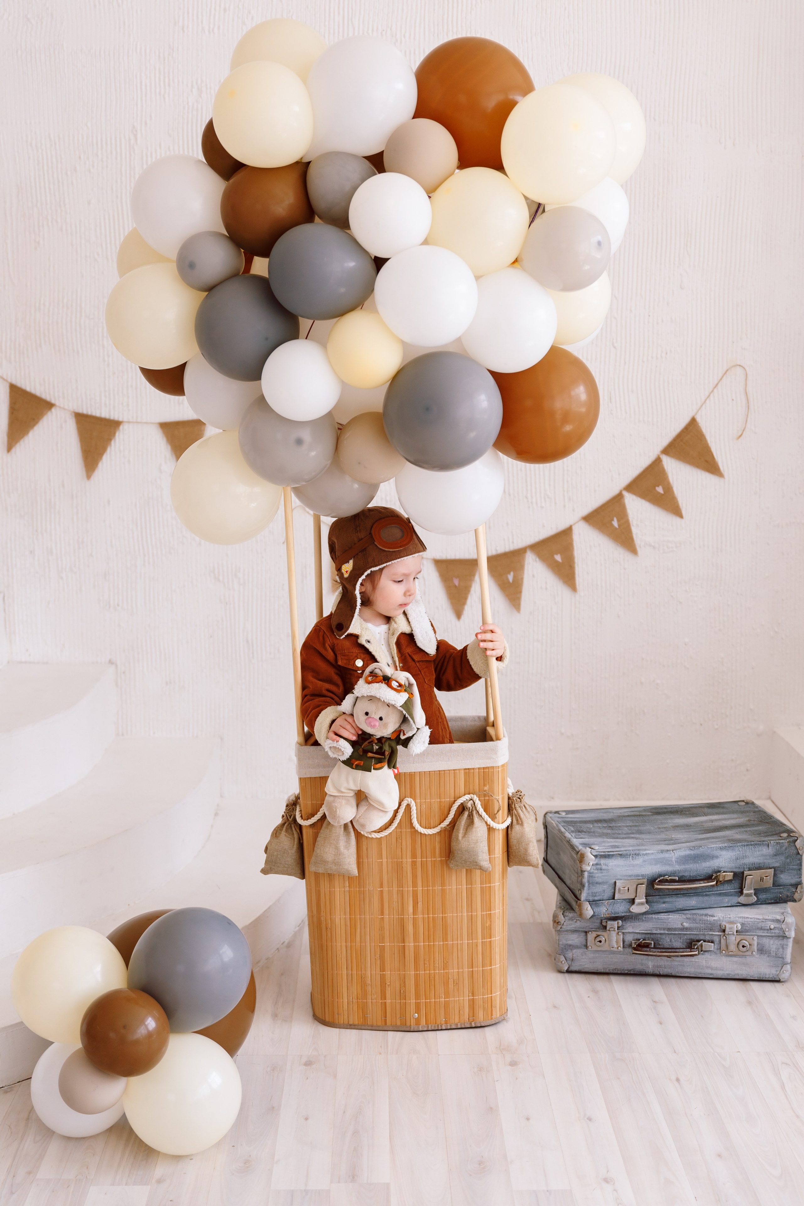 Фотодень «на воздушном шаре». Фотограф новорожденных Тверь Диана Муляева