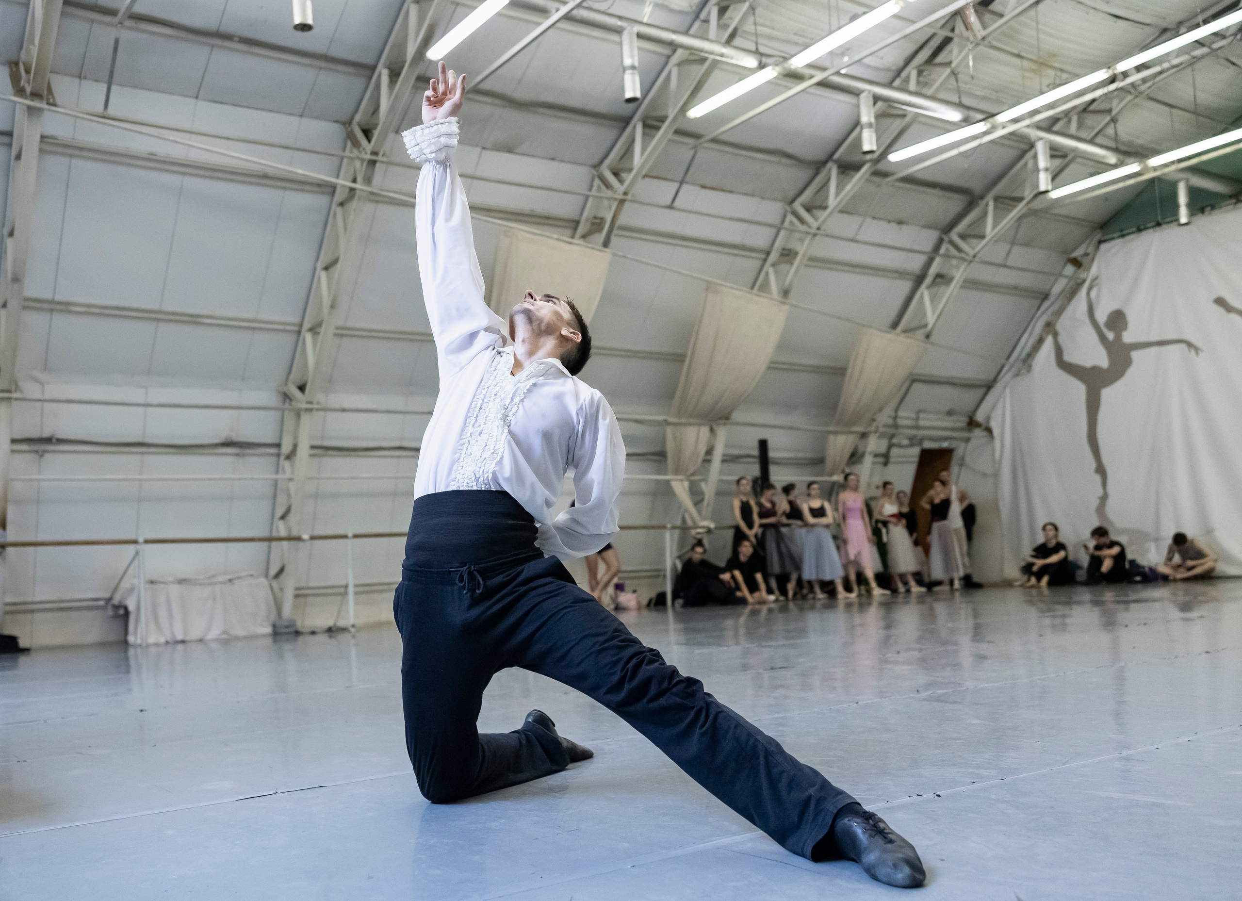 Репетиция балета «Пушкин. Сны после жизни» — театр Касаткиной и Василёва. Балетный фотограф Москва Майоров Николай