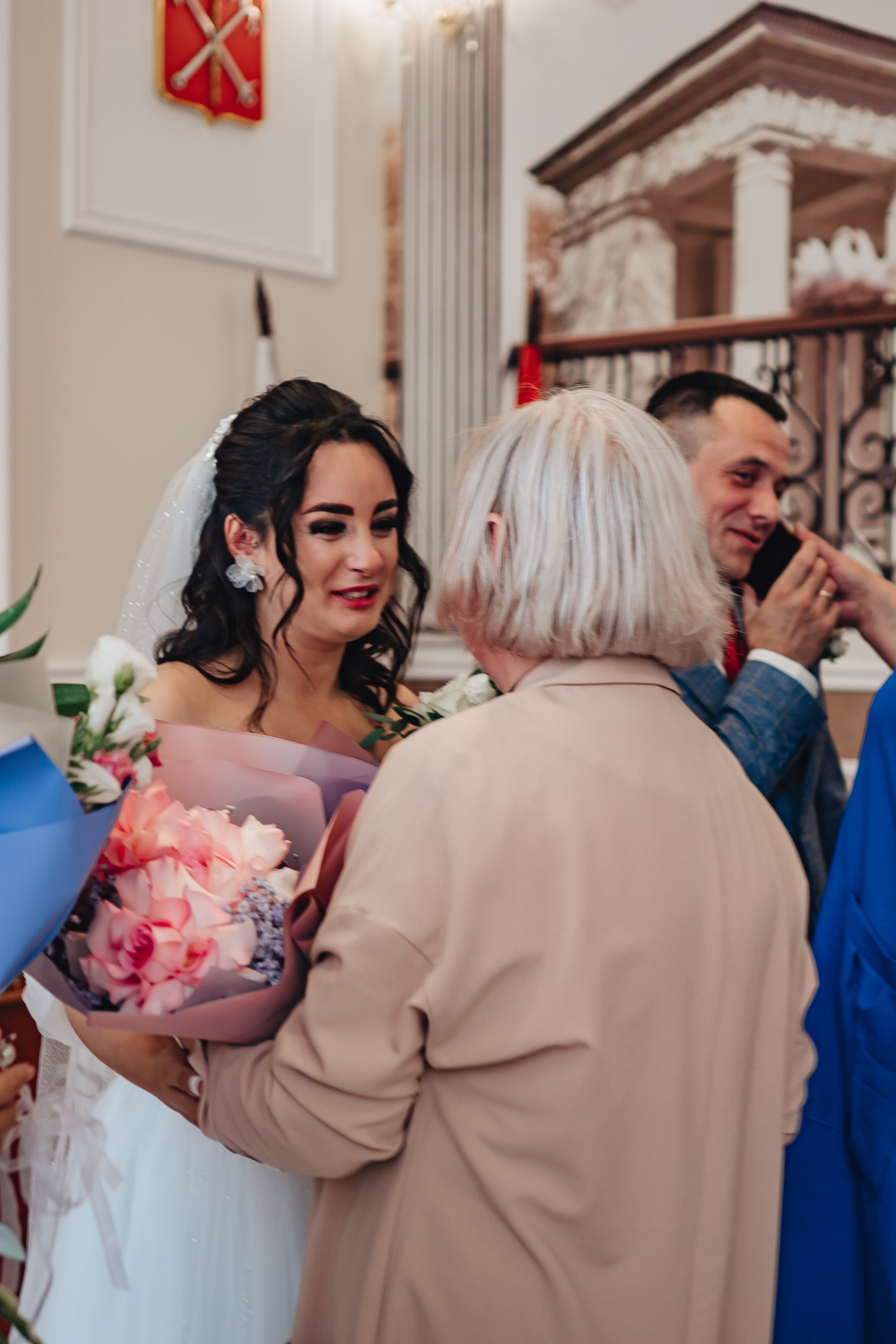 СВАДЕБНАЯ СЬЕМКА В ЗАГСЕ НА МОСКОВСКОМ ПРОСПЕКТЕ. Профессиональный фотограф, Санкт-Петербург — Виктория Богомолова