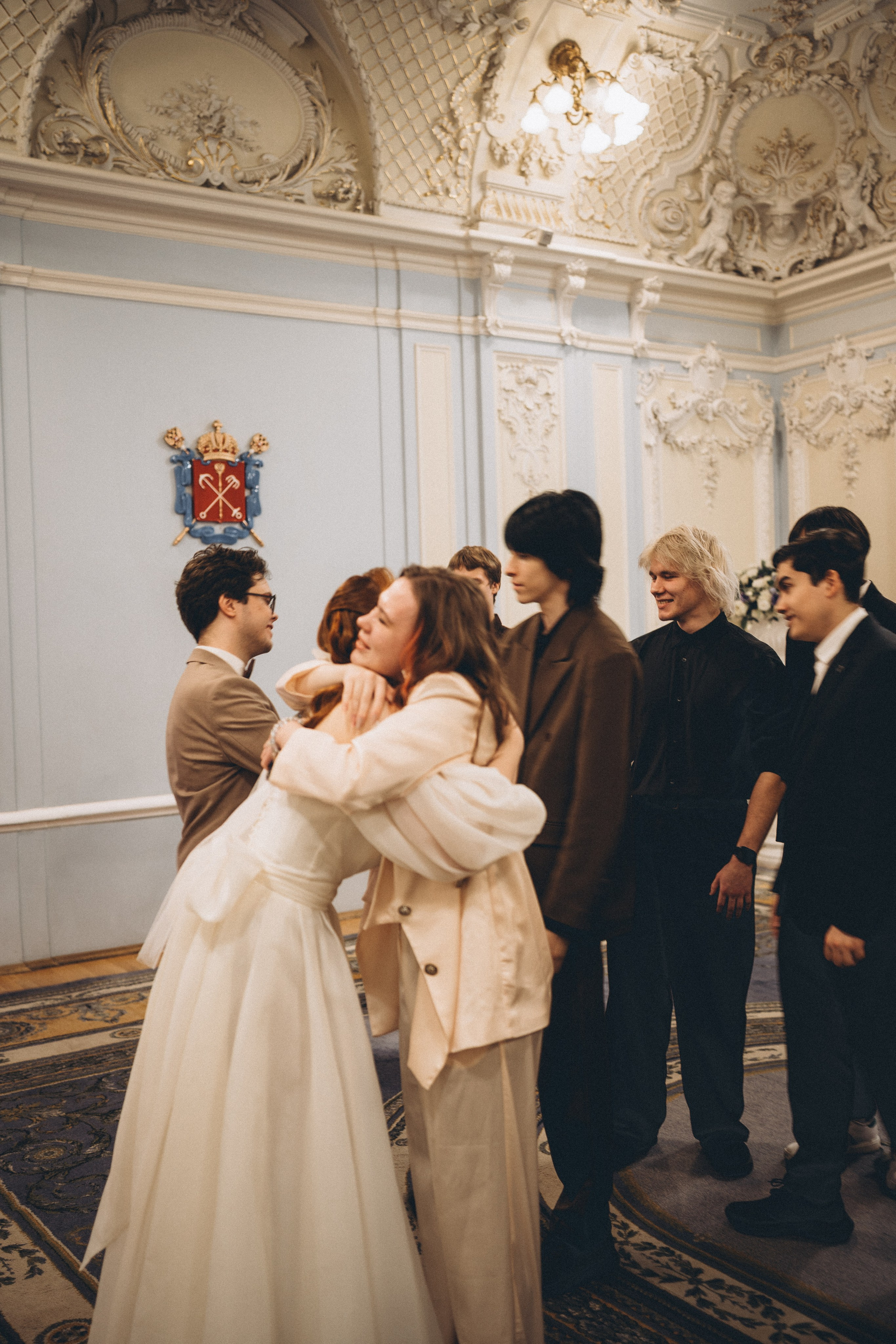 СВАДЕБНАЯ СЬЕМКА ВО ВТОРОМ ДВОРЦЕ С ГОСТЯМИ И ПРОГУЛКА В ТАВРИЧЕСКОМ САДУ. Профессиональный фотограф, Санкт-Петербург — Виктория Богомолова