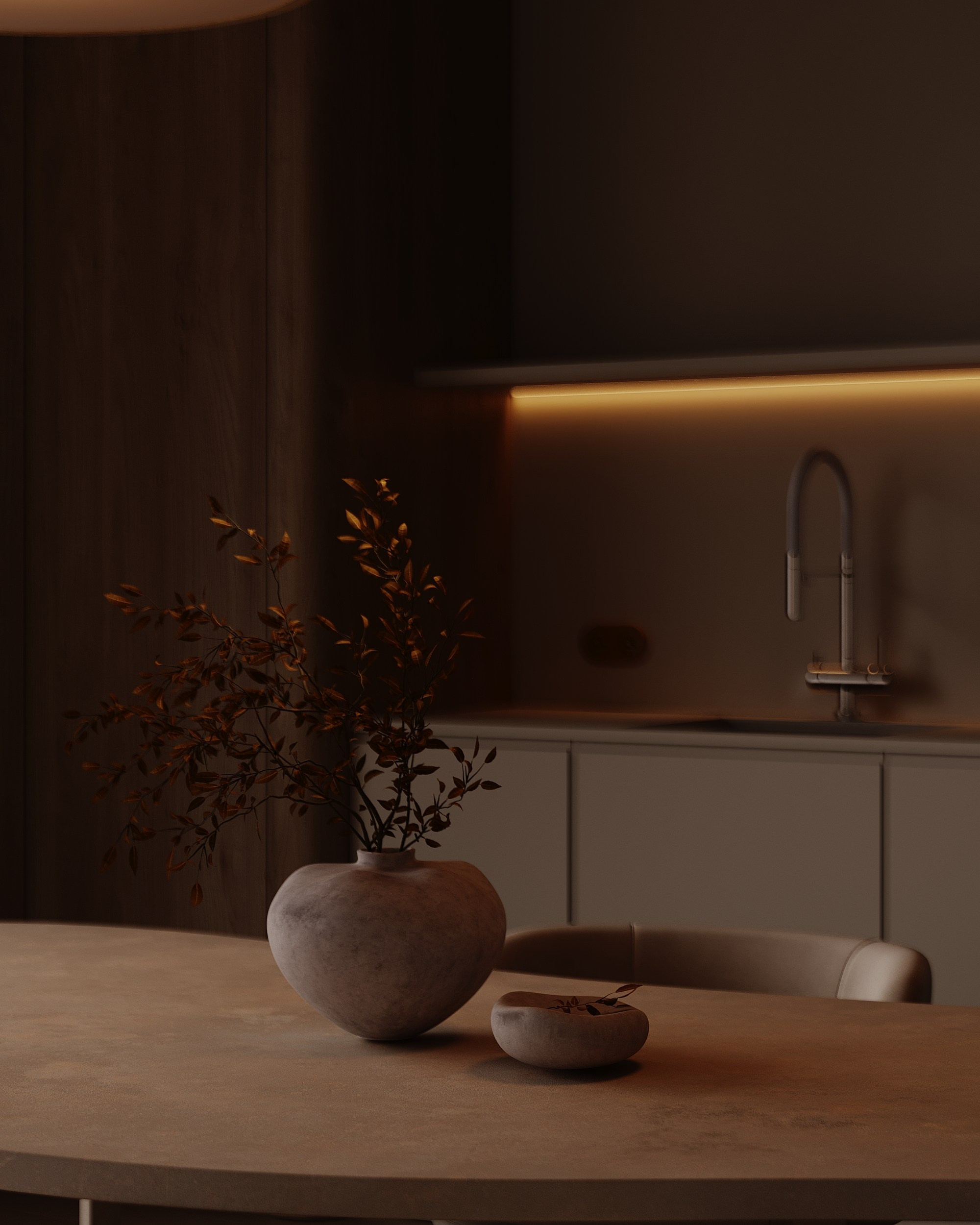 SOFT NARRATIVE. Interior 3D visualizer Liya Iskevich