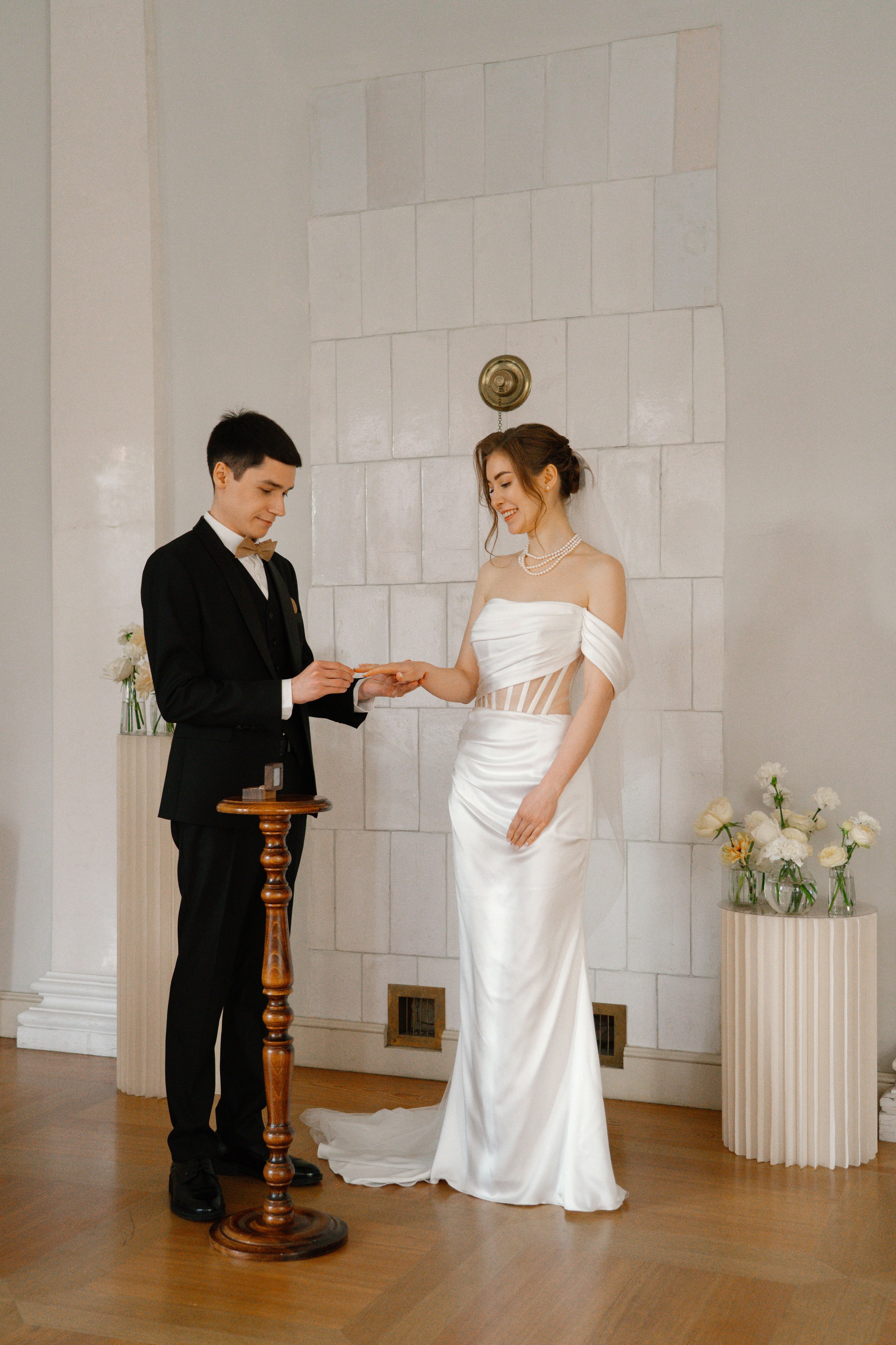 Свадебная фотосессия в Библиотеке читальне им. Пушкина