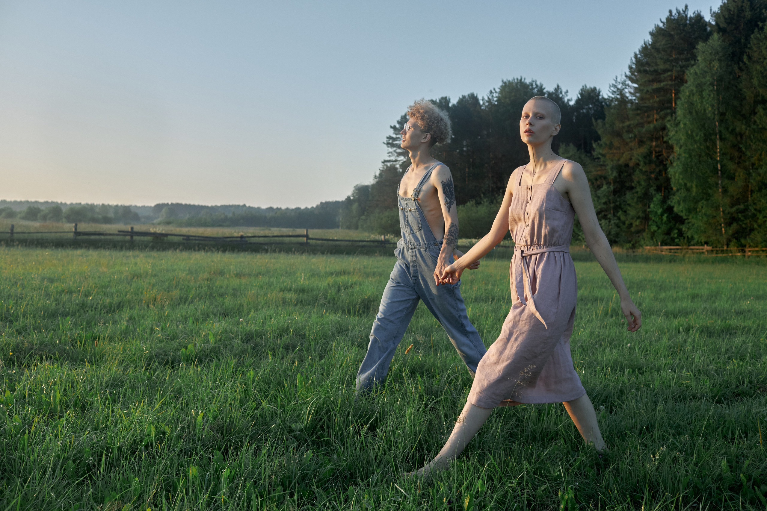 Рассвет на ферме. Фотосессия Киров. Александр Прозоров фотограф в Кирове