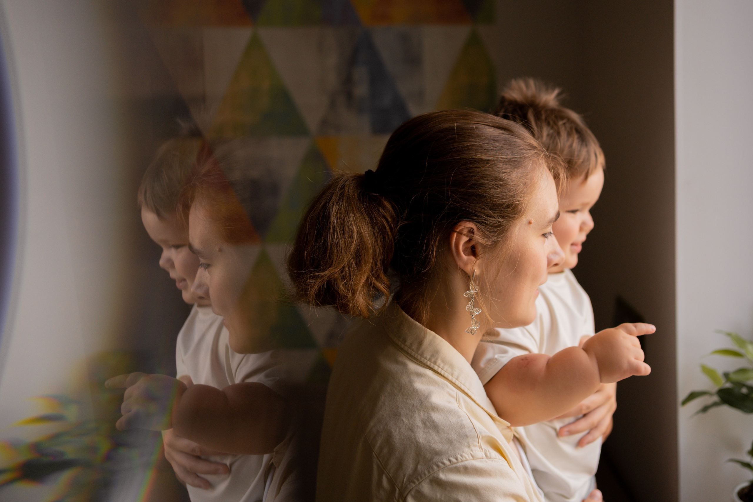 Алина и Дима. Фотограф грудного вскармливания в Москве Екатерина