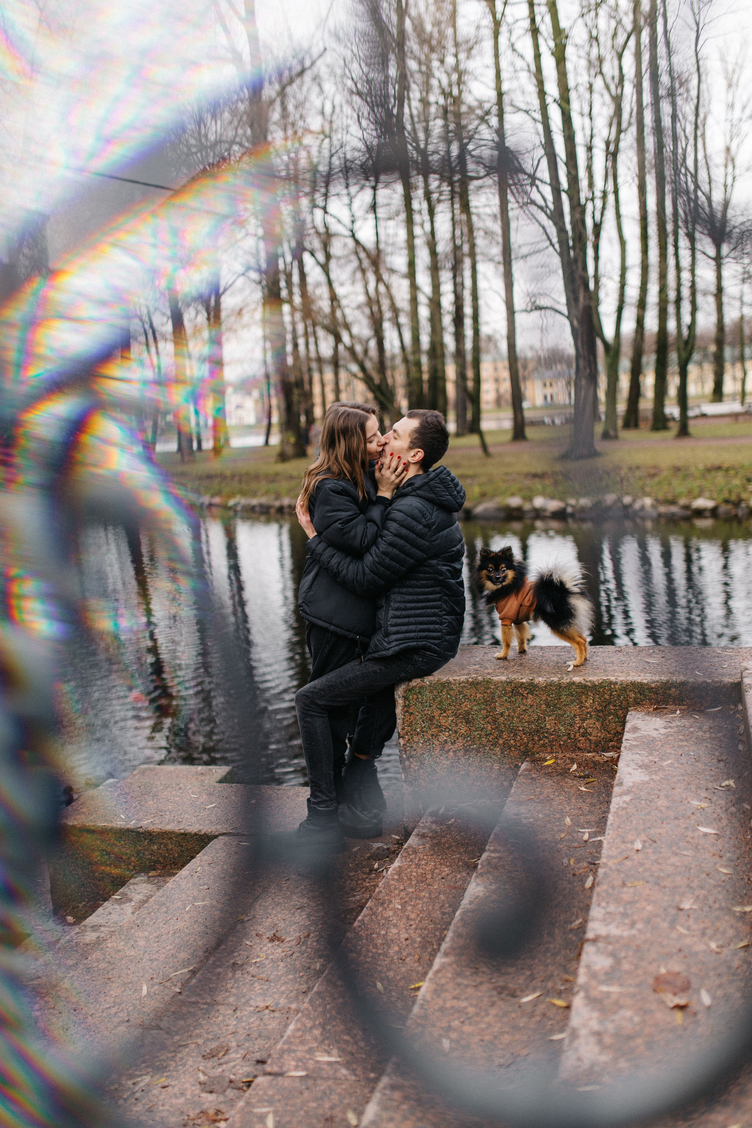 LoveStory Даши, Сережи и Пончика :). Фотограф в Санкт-Петербурге Гранкина Мария