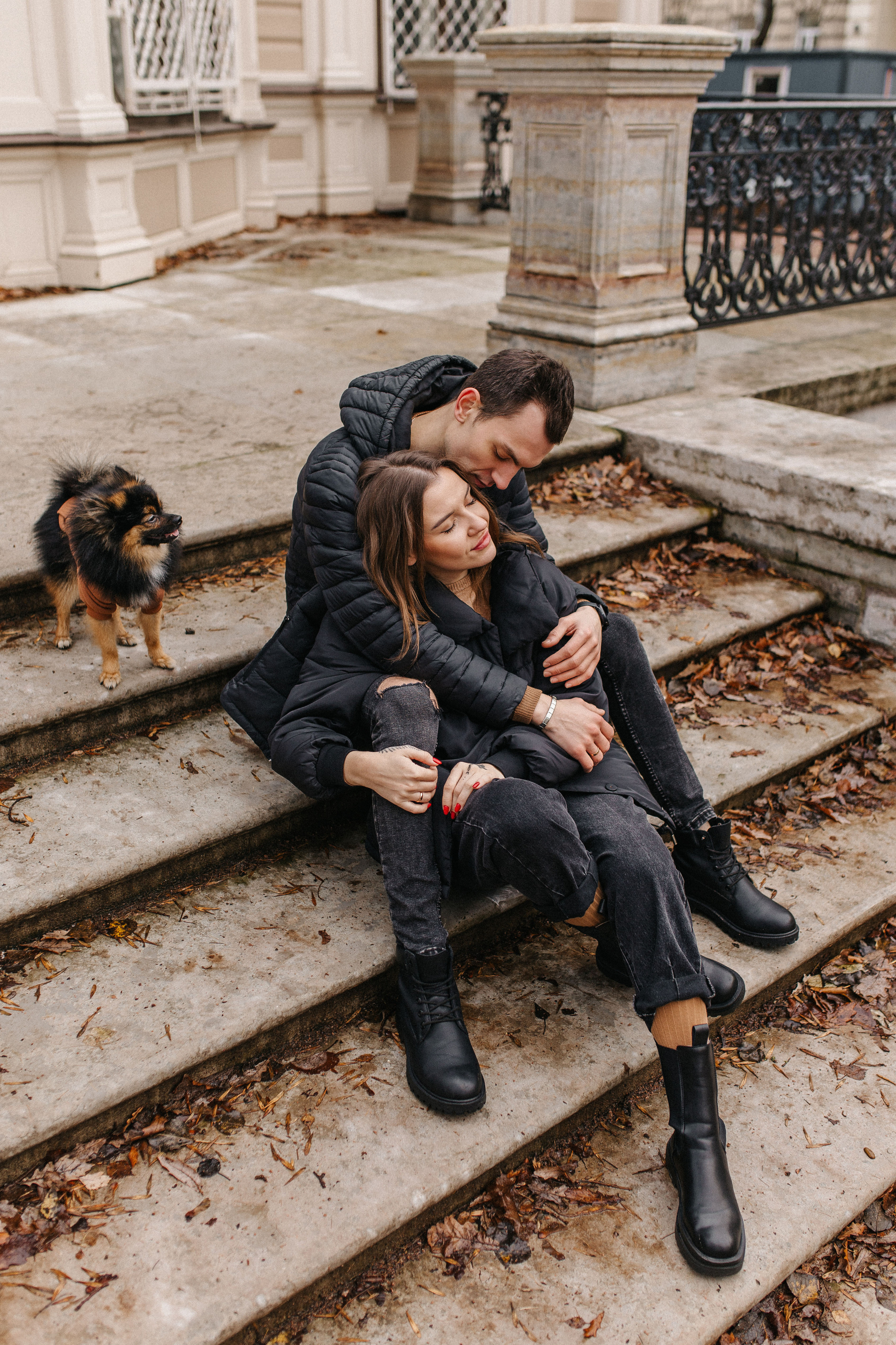 LoveStory Даши, Сережи и Пончика :). Фотограф в Санкт-Петербурге Гранкина Мария