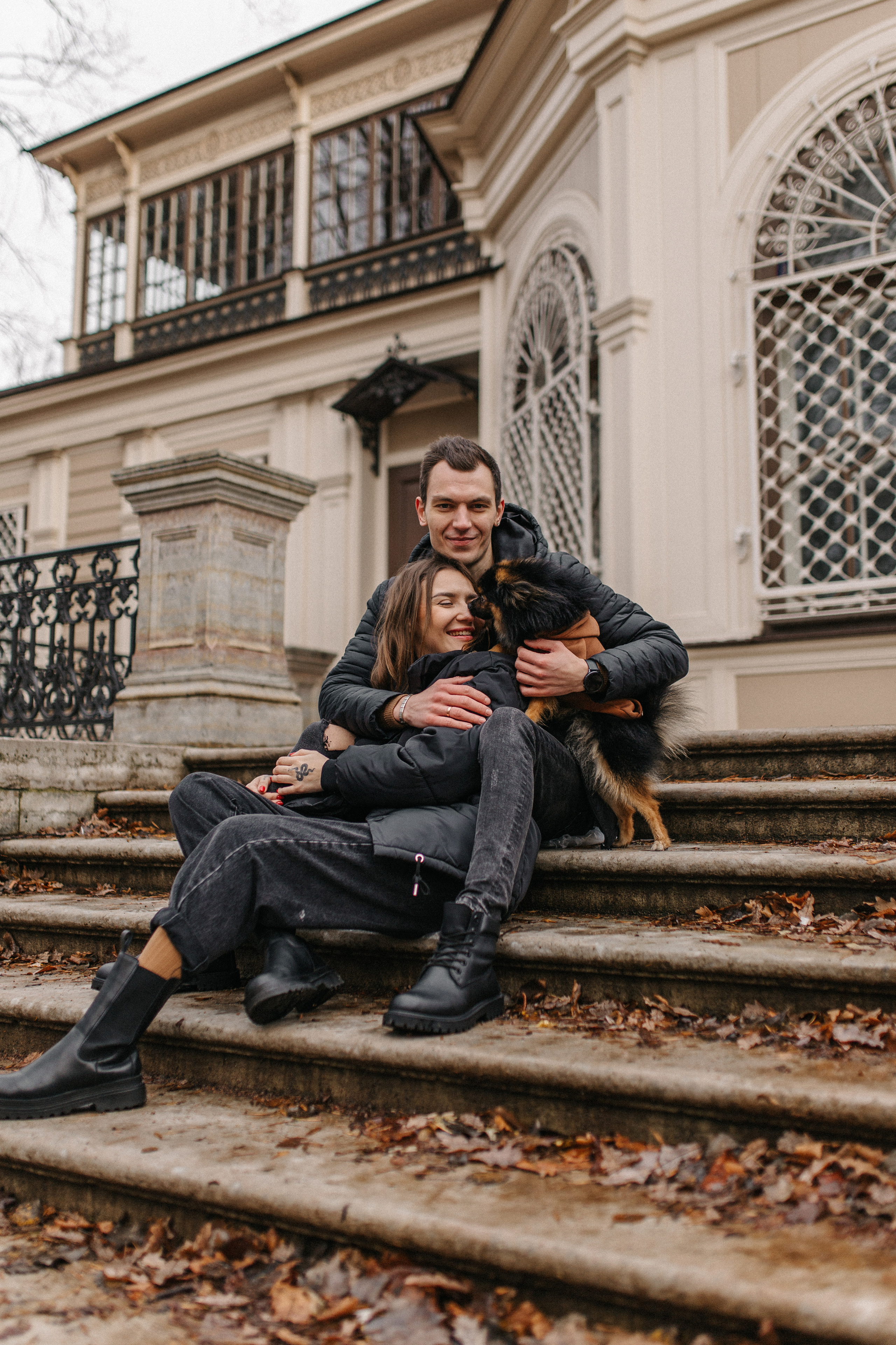 LoveStory Даши, Сережи и Пончика :). Фотограф в Санкт-Петербурге Гранкина Мария