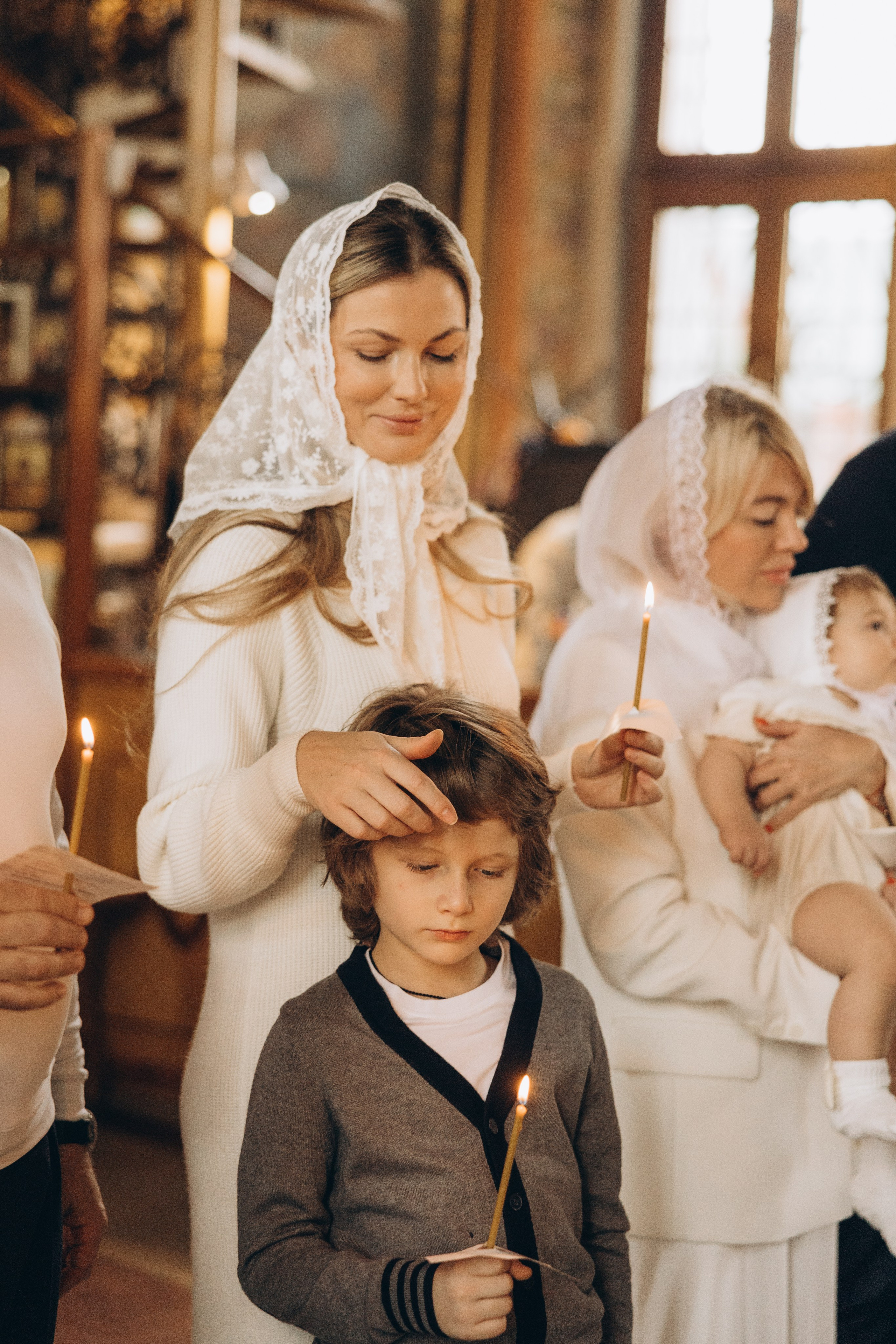Крещение Дианы. Семейный фотограф в Москве Виктория Ястребинская