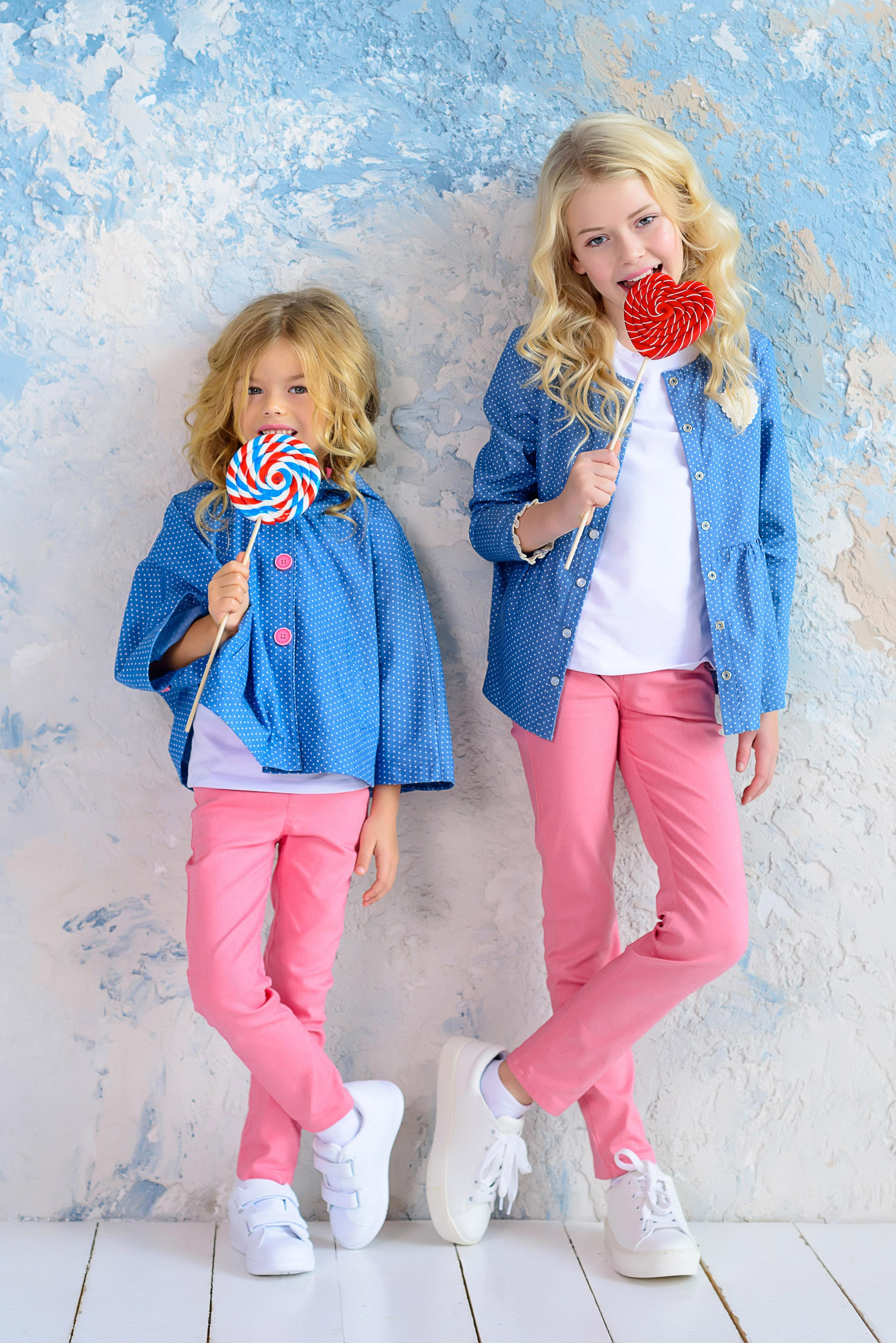 Trenders Kids Girls. Фотограф Анастасия Дерий. Каталожная фотосъёмка в Москве