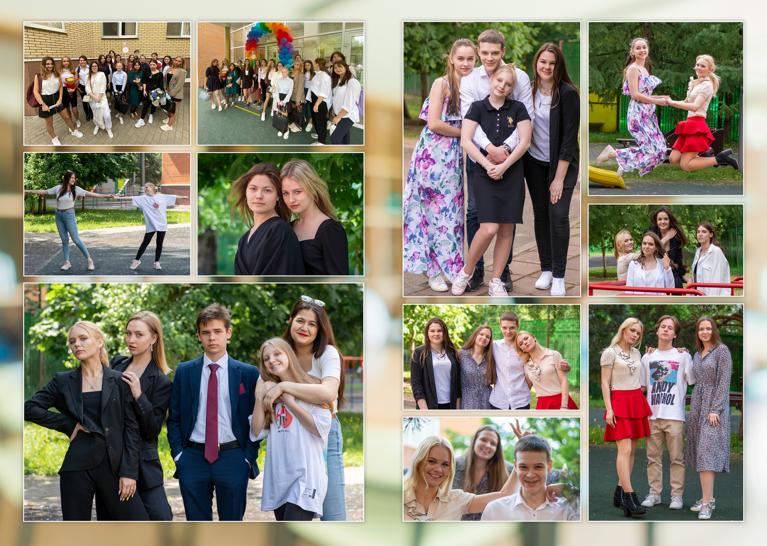 Выпускной альбом «Школьная весна». Фотограф Анастасия Дерий. Каталожная фотосъёмка в Москве