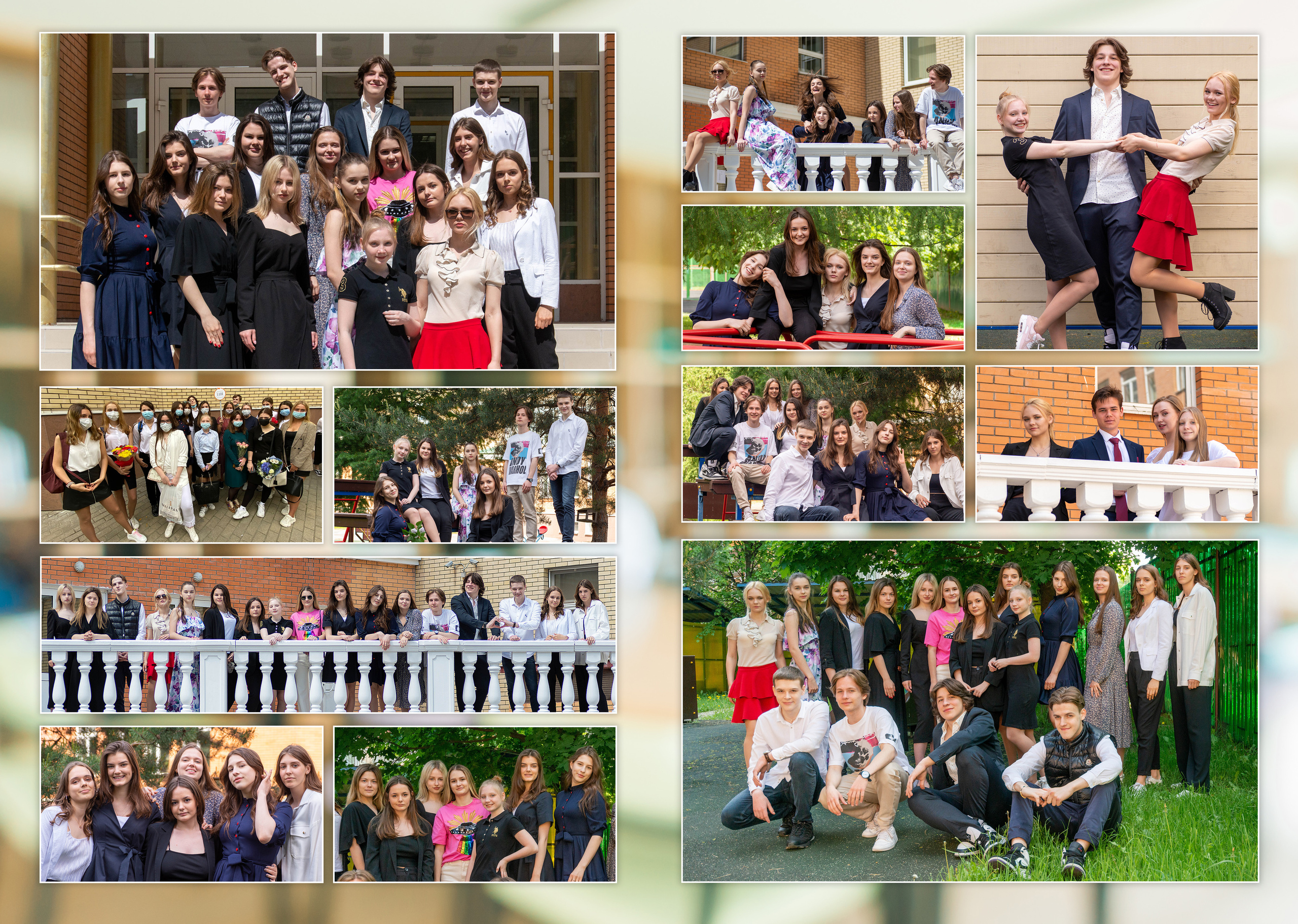 Выпускной альбом «Школьная весна». Фотограф Анастасия Дерий. Каталожная фотосъёмка в Москве