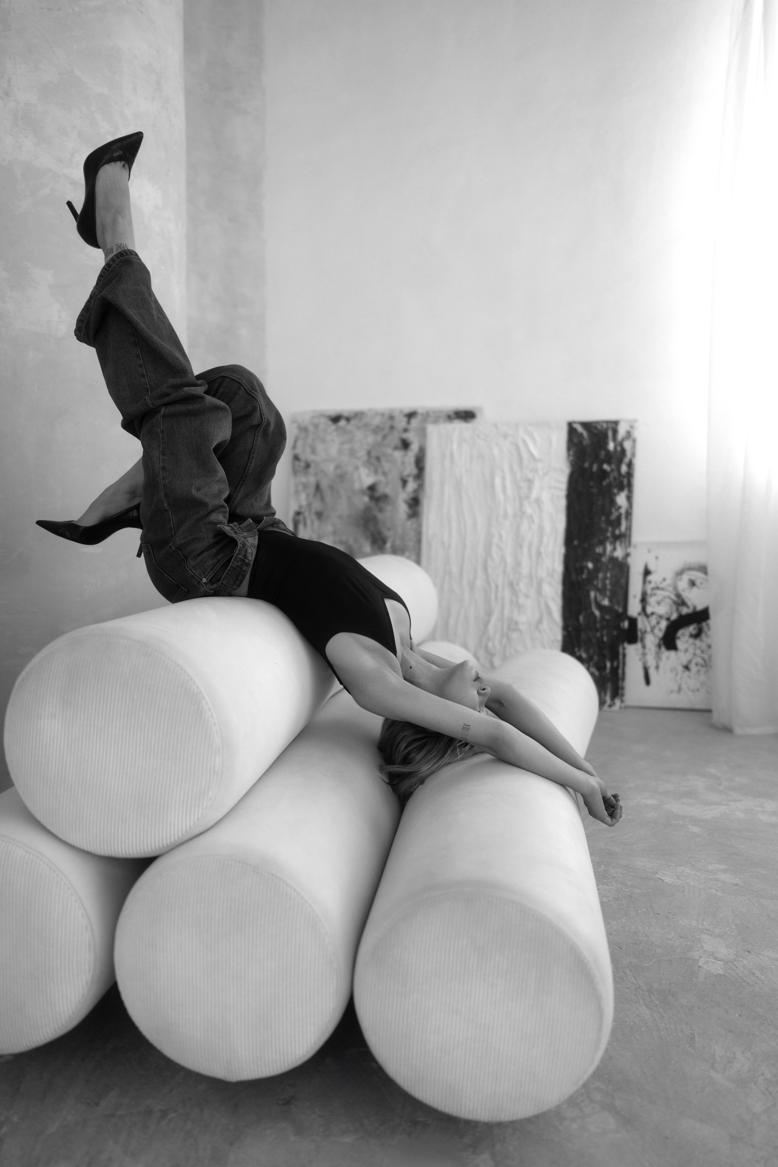 Съемка портретов с ретушью для портфолио актеров и моделей