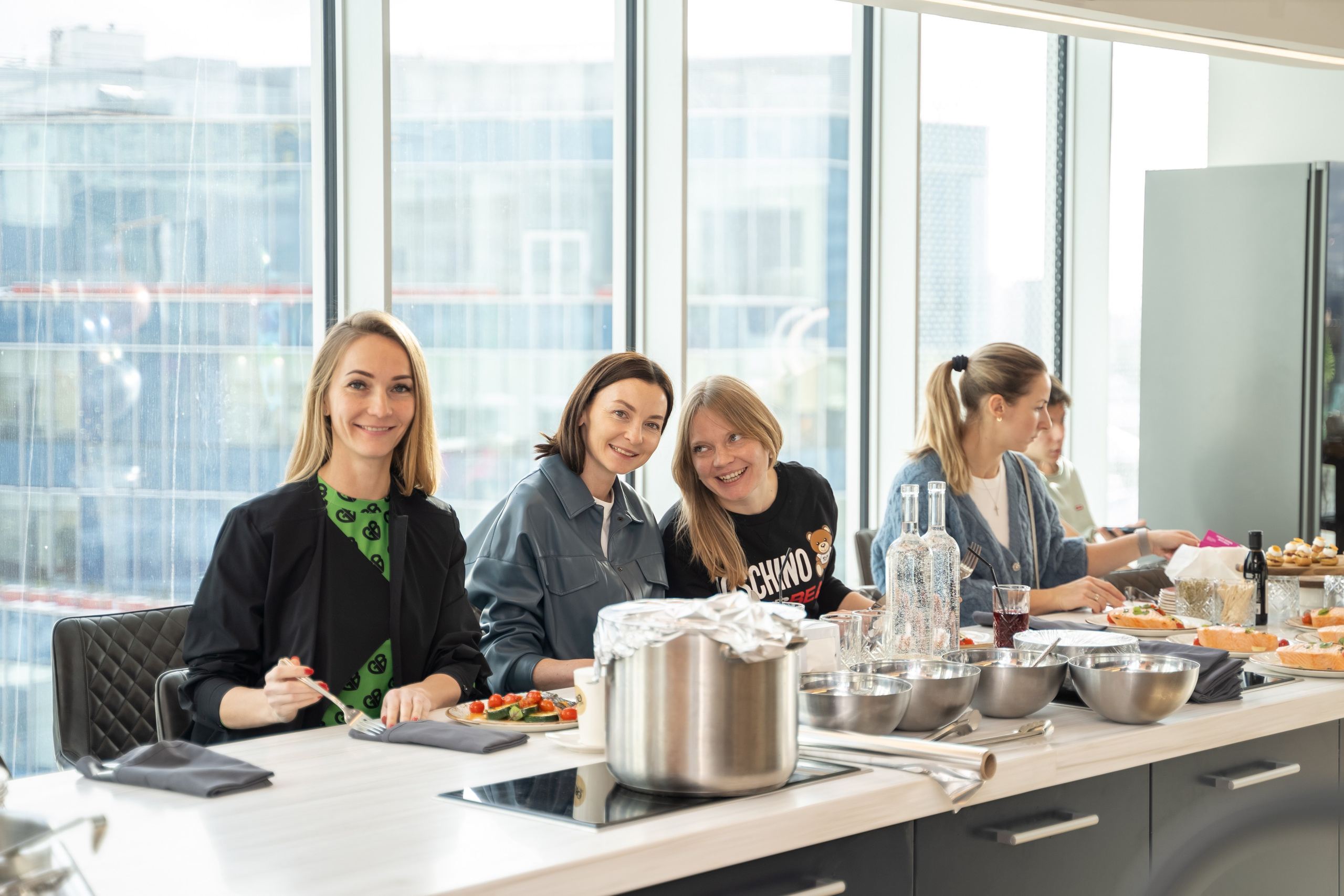День Рождения в кулинарной студии. Фотограф в Одинцово, Москве