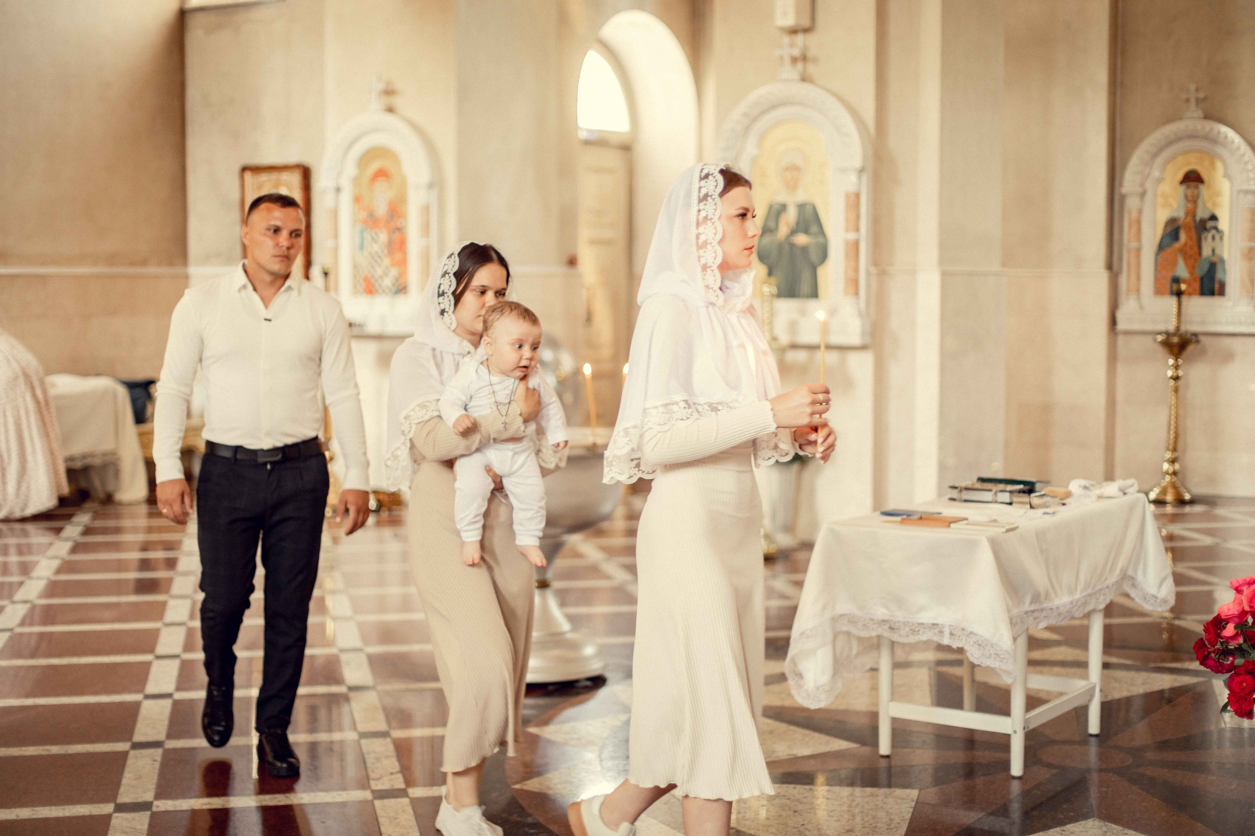 Крещение Виталия. Свадебный фотограф Краснодар Инна Кириенко