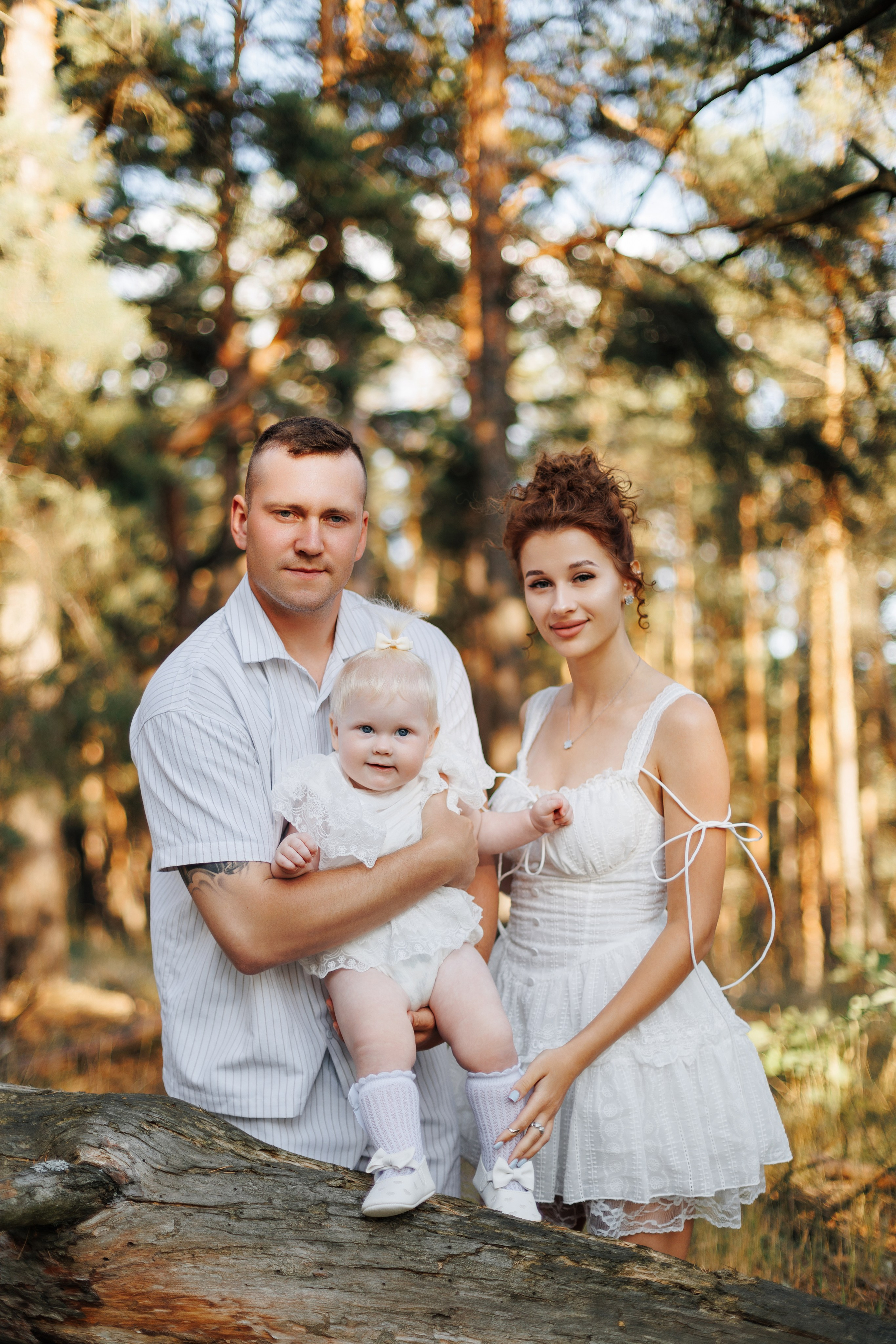 Ева и любимые родители. Свадебный и семейный фотограф в городе Воронеж. Ирина Боловина
