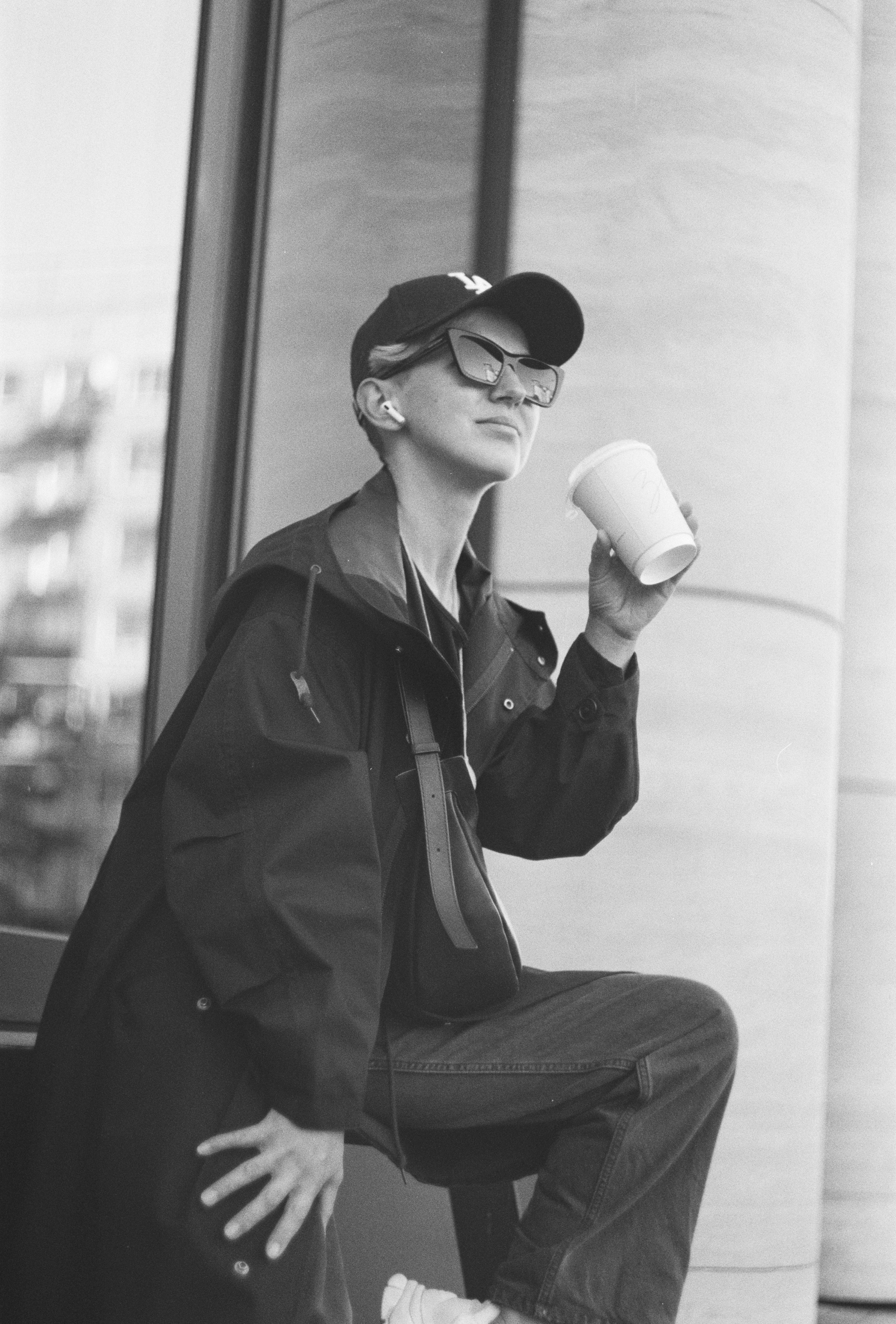 Портретная фотосессия на плёнку для Кати в Сантк-Петегбурге. Светлана Гопанюк. Портретный фотограф. Санкт-Петербург. СПб