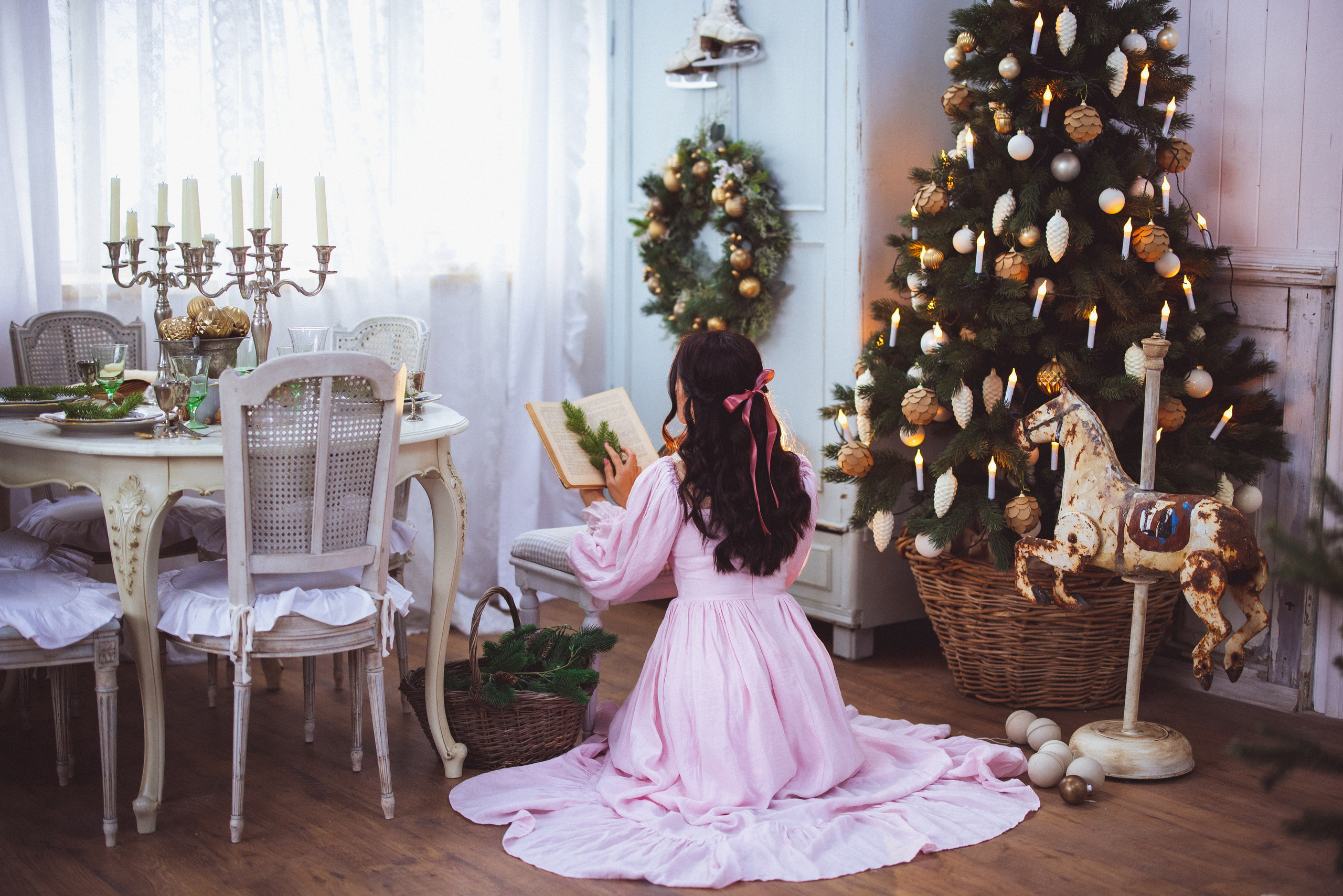 Новый год в стиле «ВИНТАЖ» 2023-2024. Семейный и детский фотограф в Краснодаре Анна Трашкова