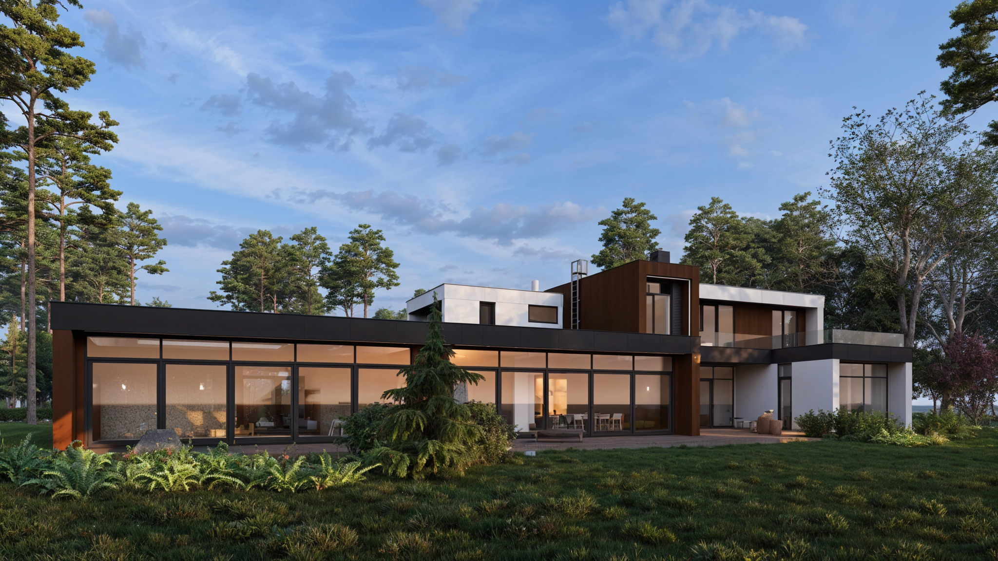 Проект «Villa Yoso». Архитектурное проектирование