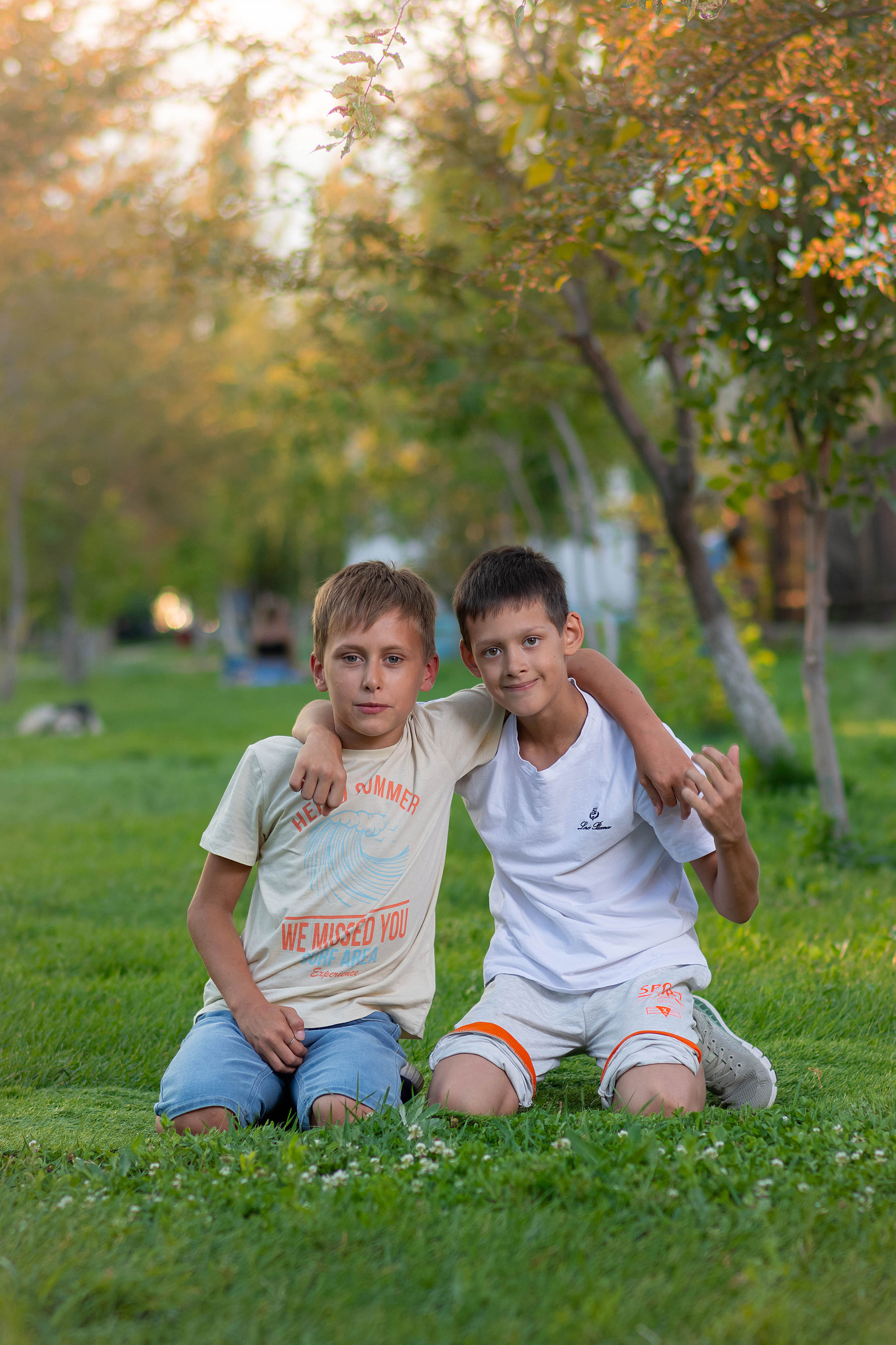 Парк семейная фото сессия. Семейный и детский фотограф в Атырау Доскалиев Ринат