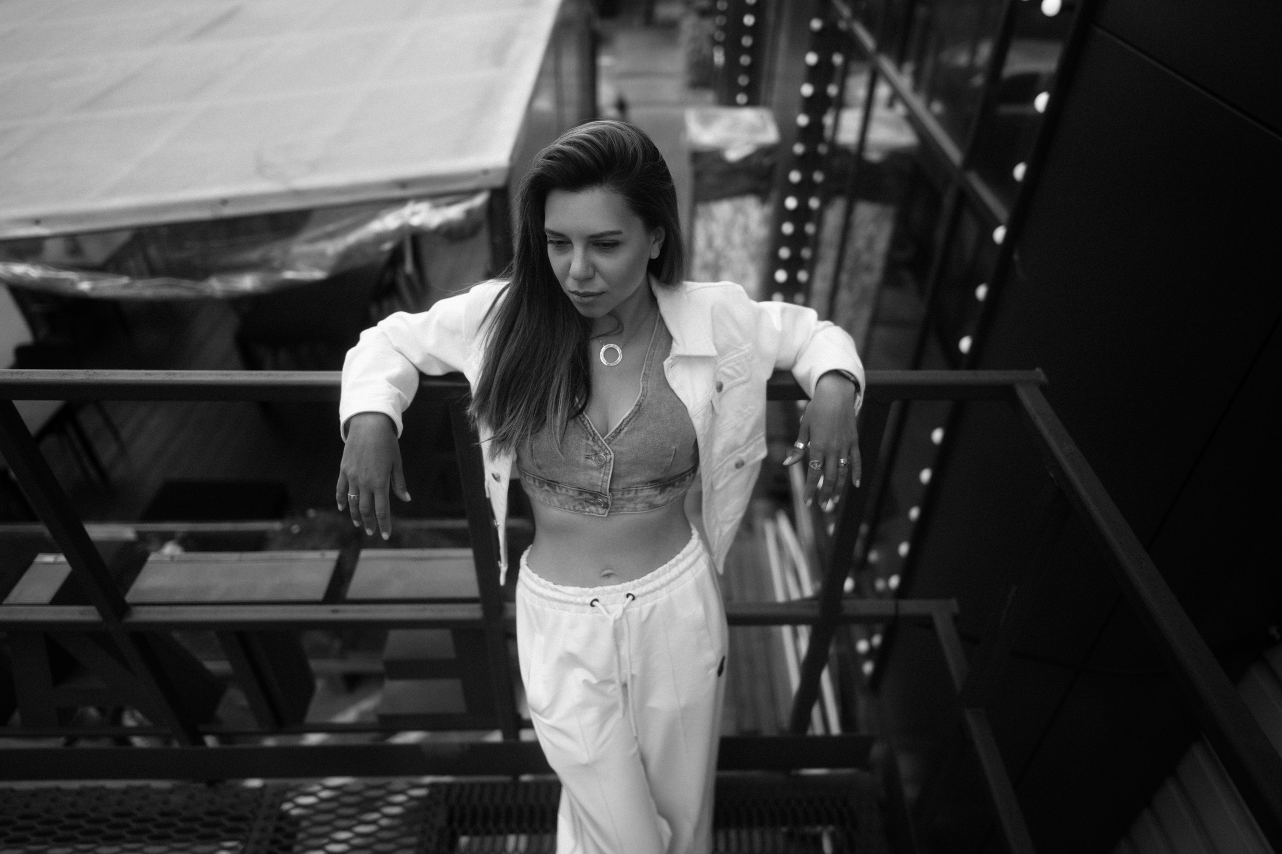 Женская уличная фотосессия в Москве