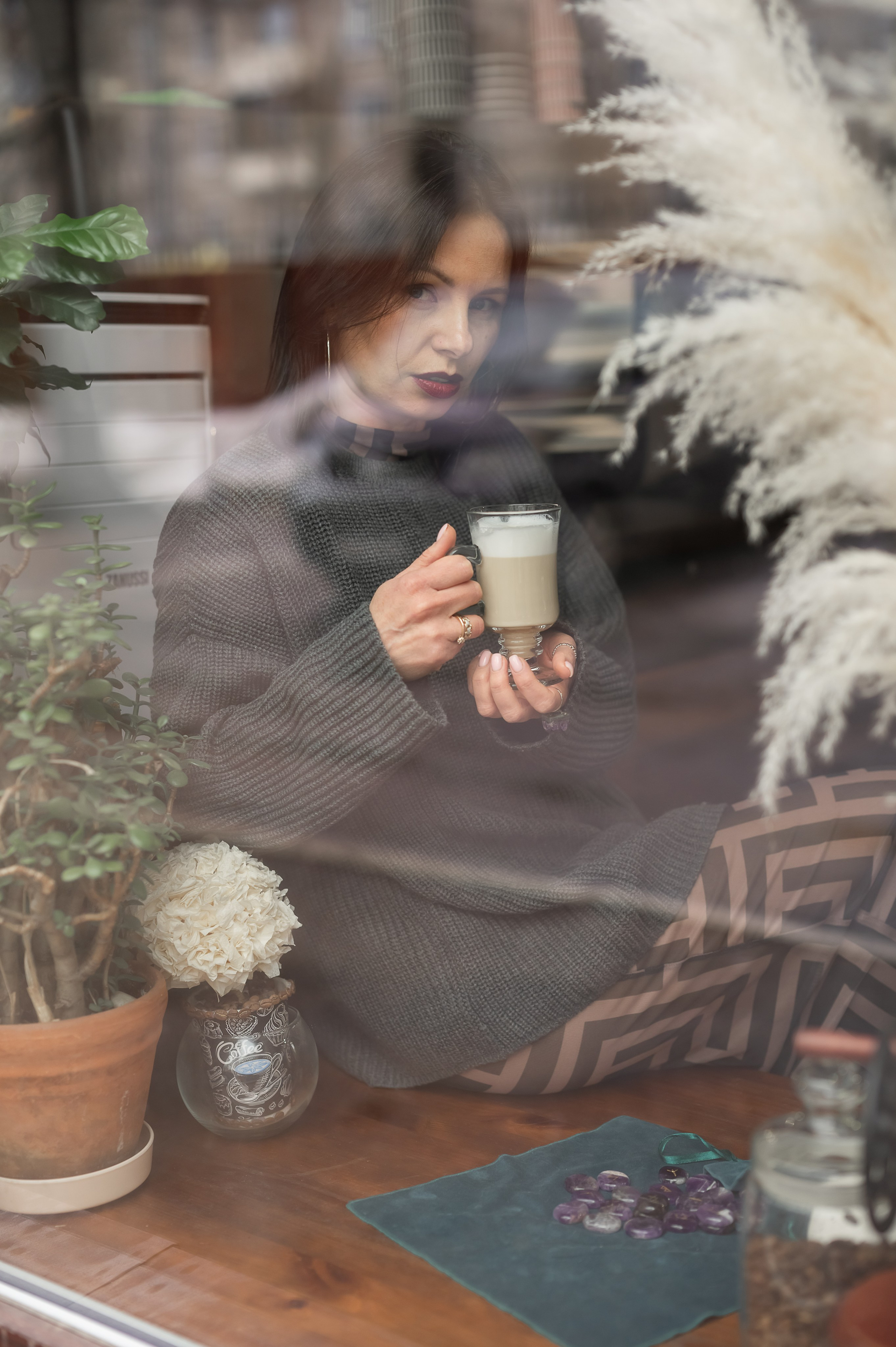 Фото проект в кофейне. Каминская Екатерина. Семейный и детский фотограф в Москве