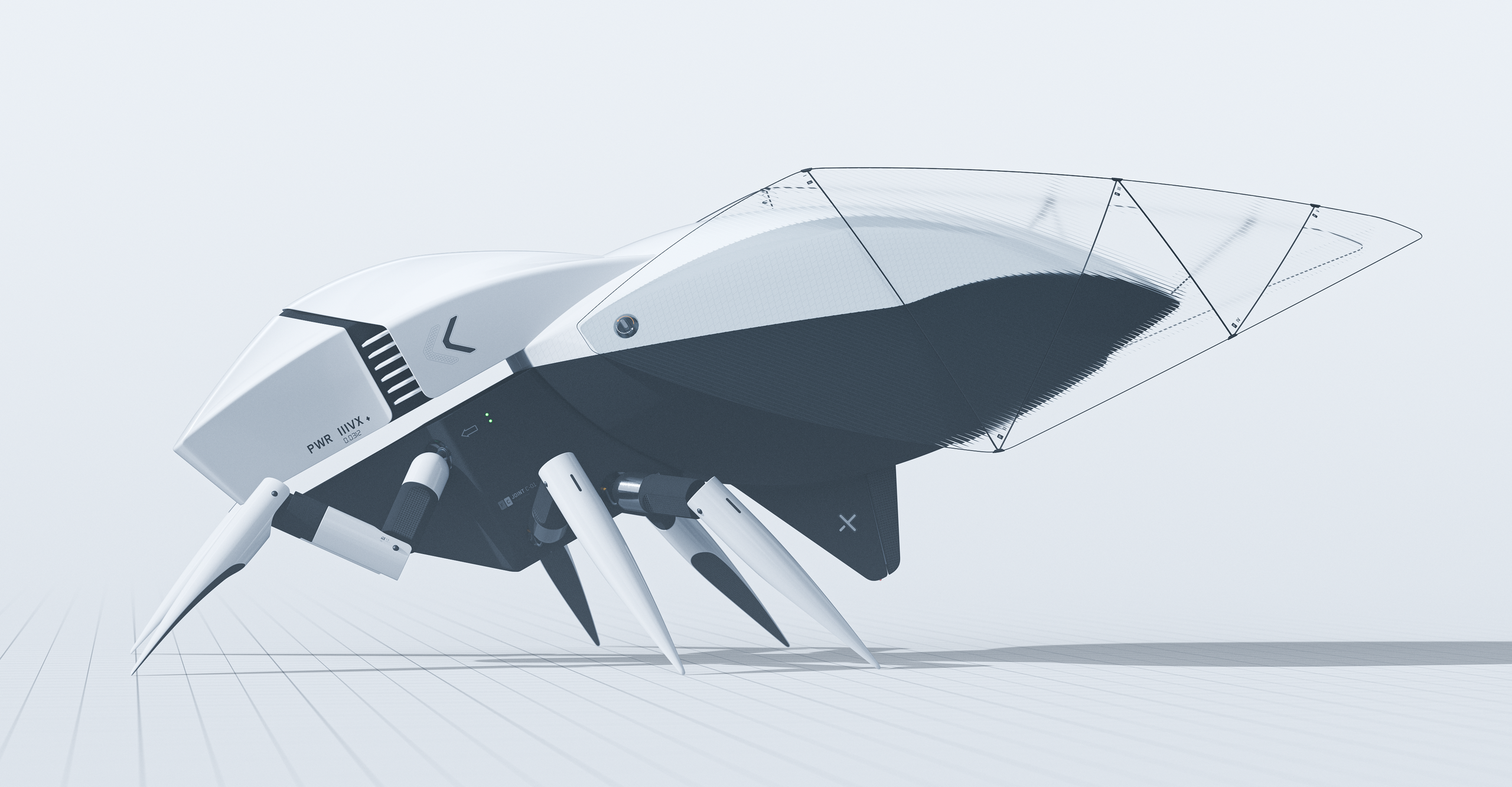 Cicadoidea. Concept & Industrial Design. Alexander Golubev