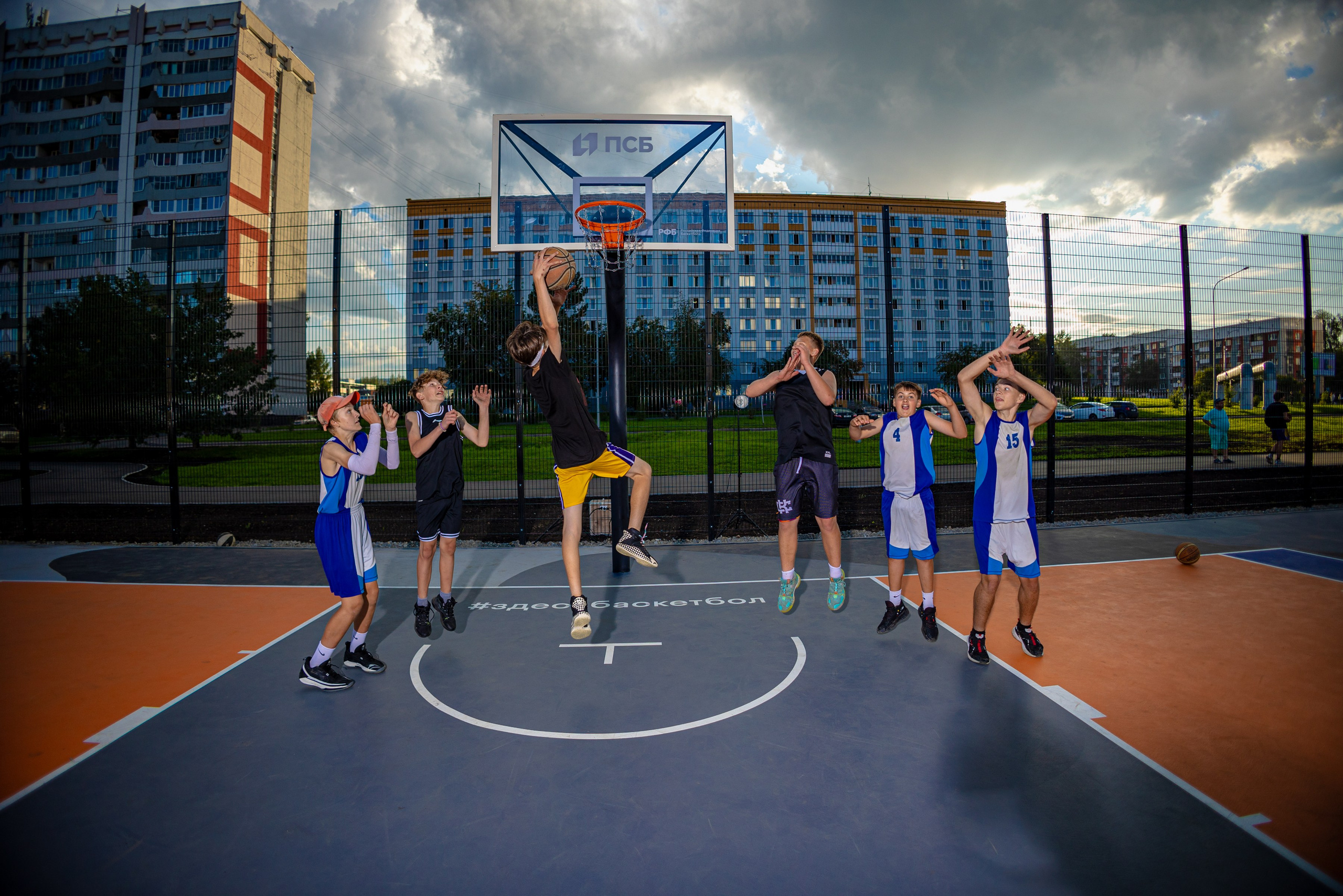 Детская баскетбольная сборная. Фотограф Князев Сергей