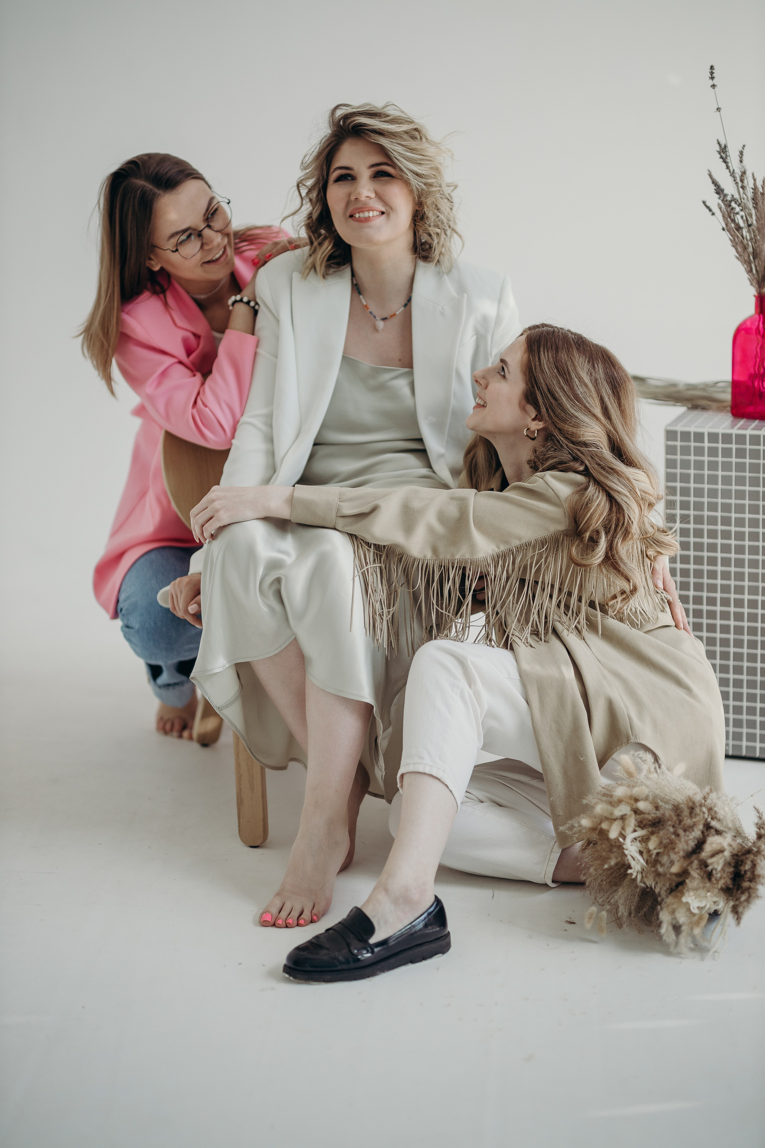 Лена, Катя и Юля. Фотограф Екатерина Заречнова