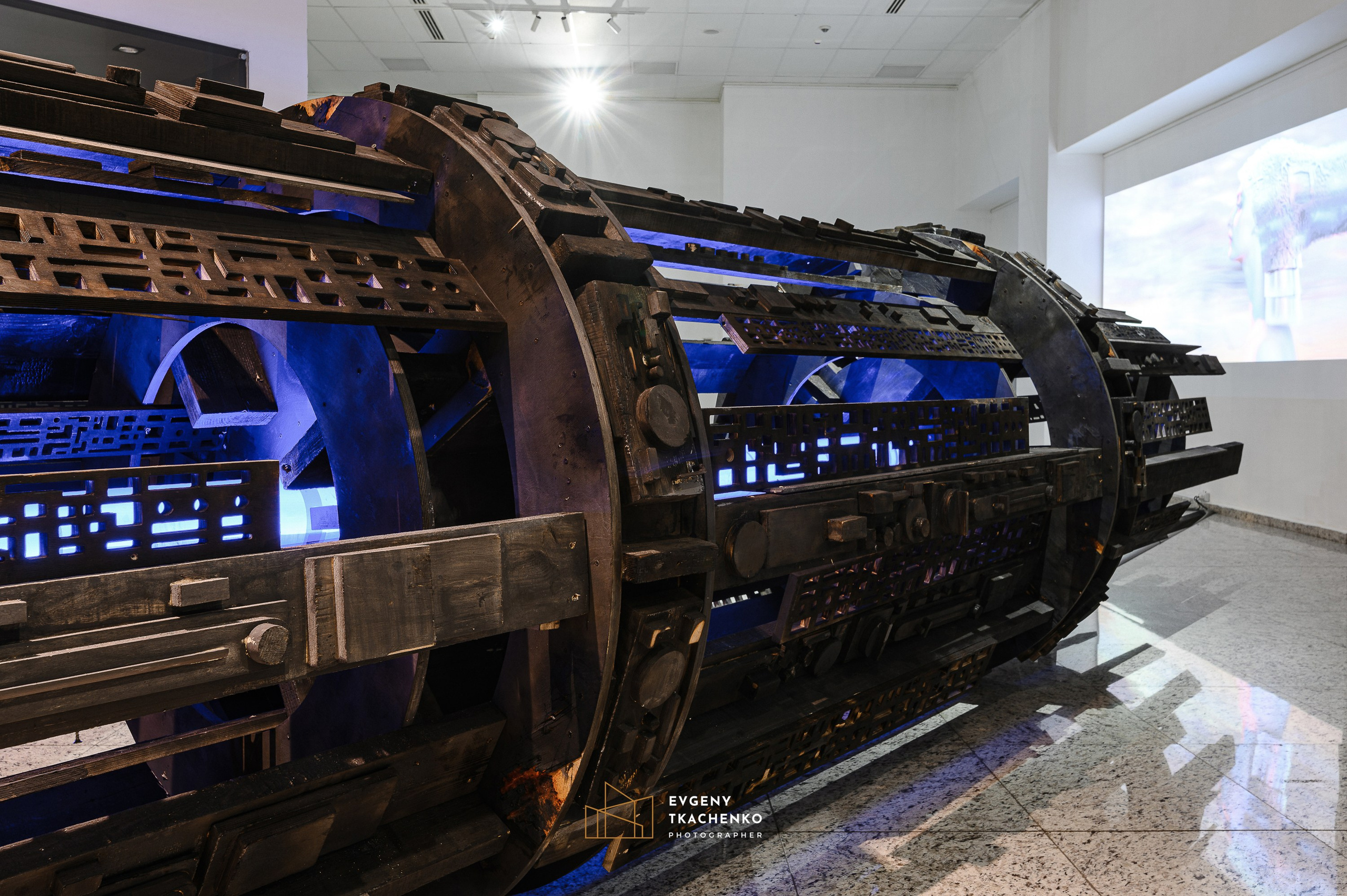 Экспозиция Юнуса Сафардиара в Национальном Музее в г. Астана. Архитектурный и интерьерный фотограф в Казахстане