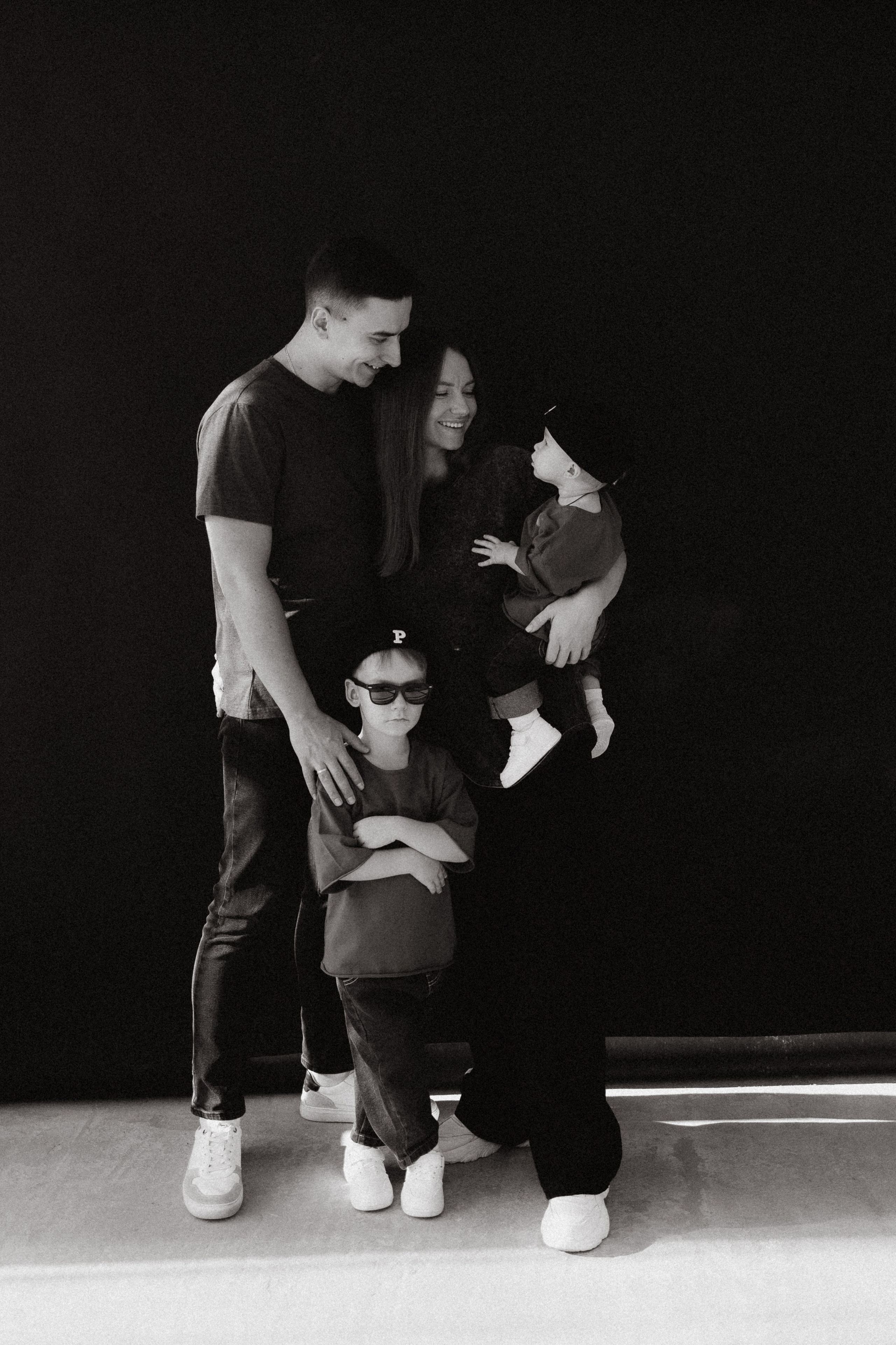 Ксюша, Саша, Тимоша и Мирон