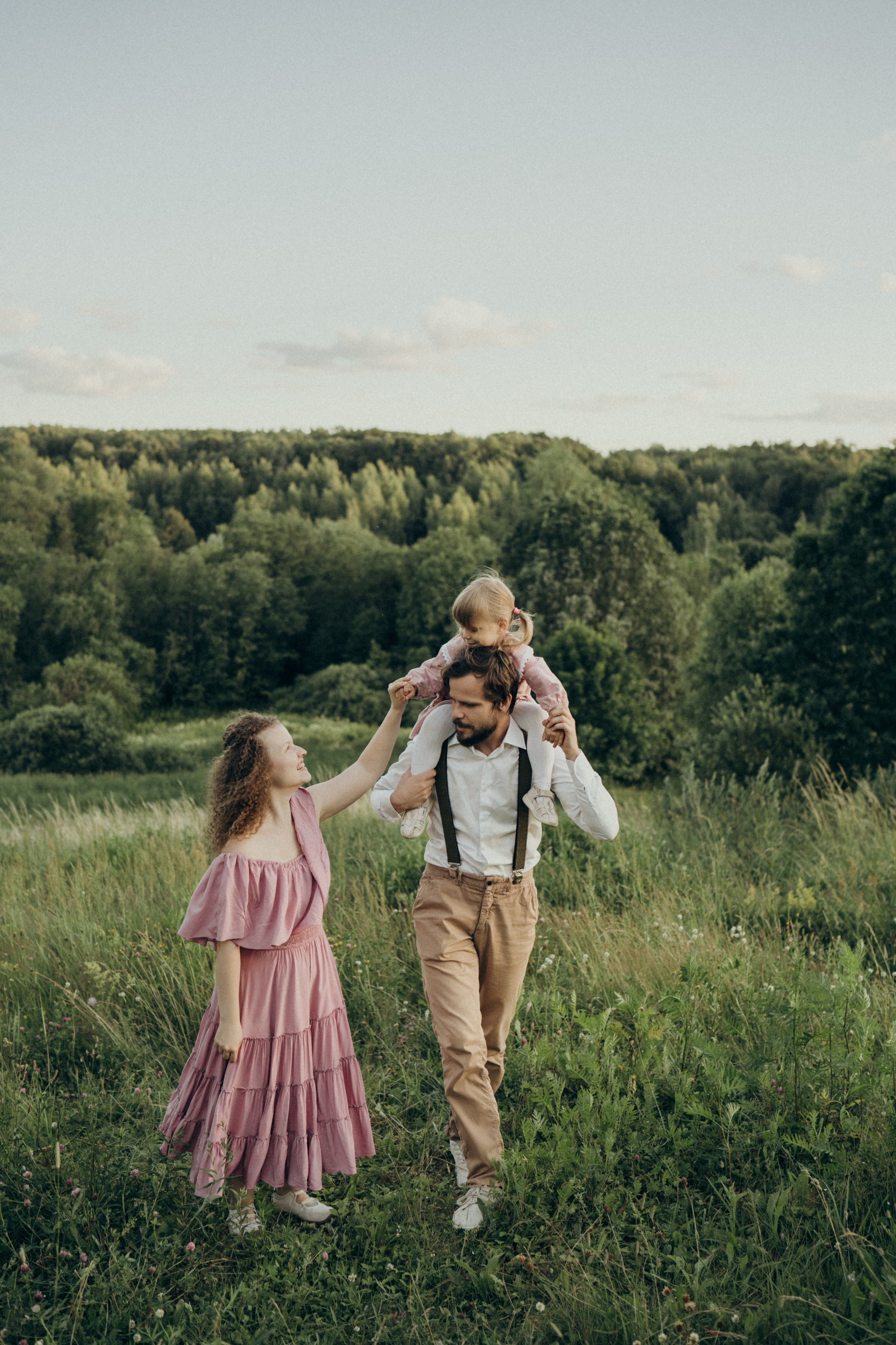 Закатная история. Семейный фотограф в Москве Елена Гильманова