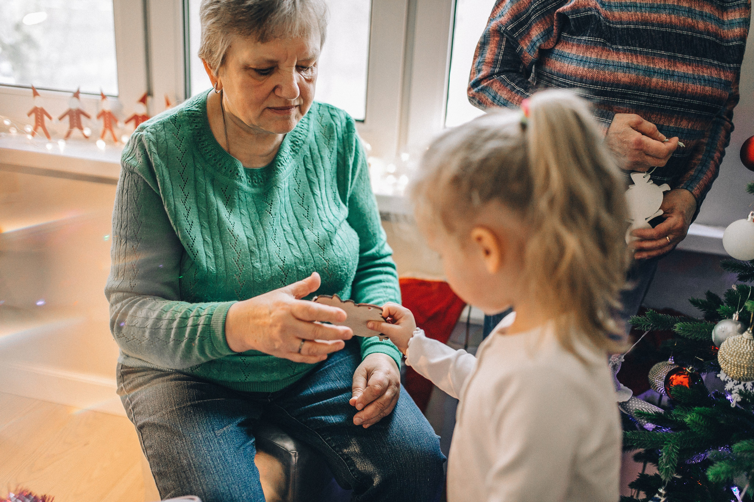 Новогодняя домашняя фотосъемка. Фотограф Лебедева Наталья