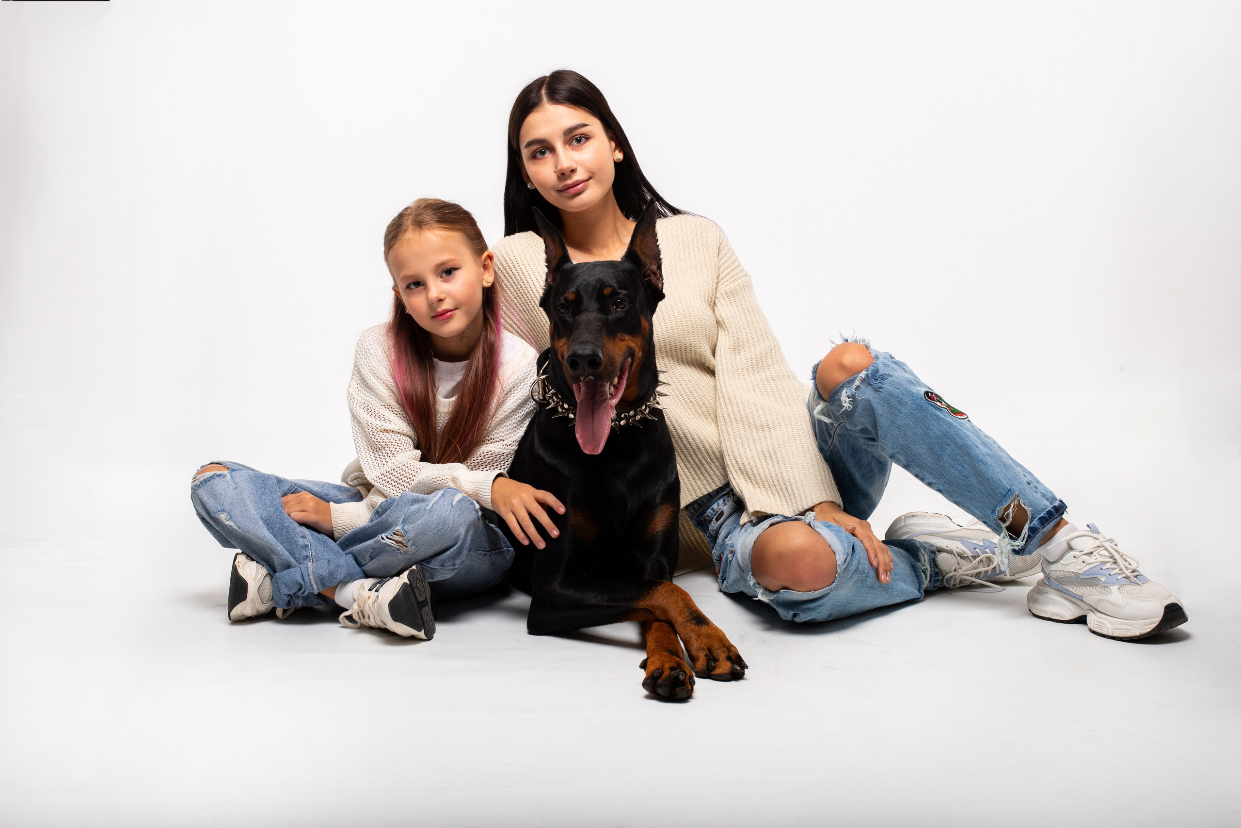 Девочки с Зевсом. Фотосессия под любой запрос в Красноярске. т+79237847111