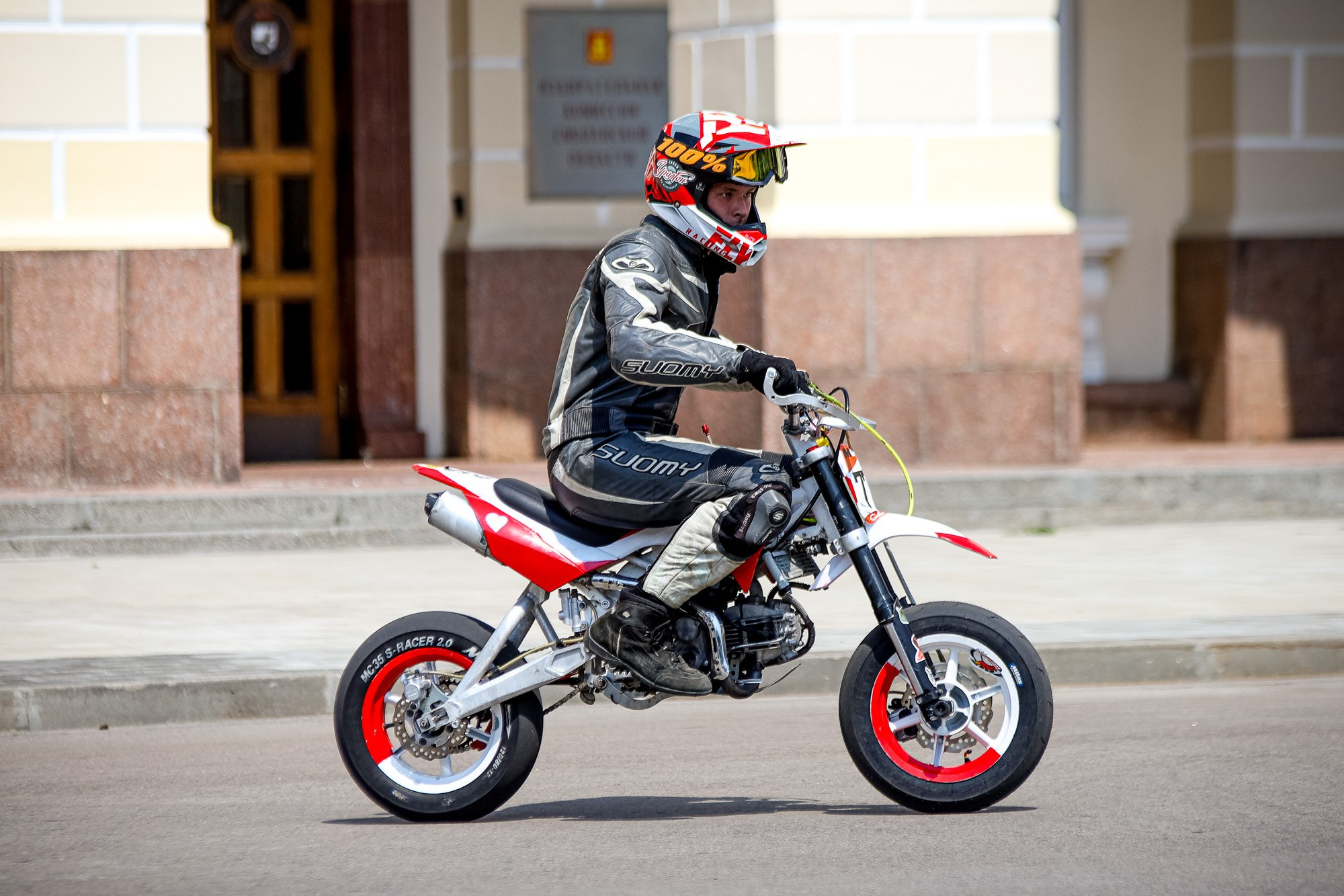 Кубок России по фигурному управлению мотоциклом. Спортивный фотограф Вадим Добедченков