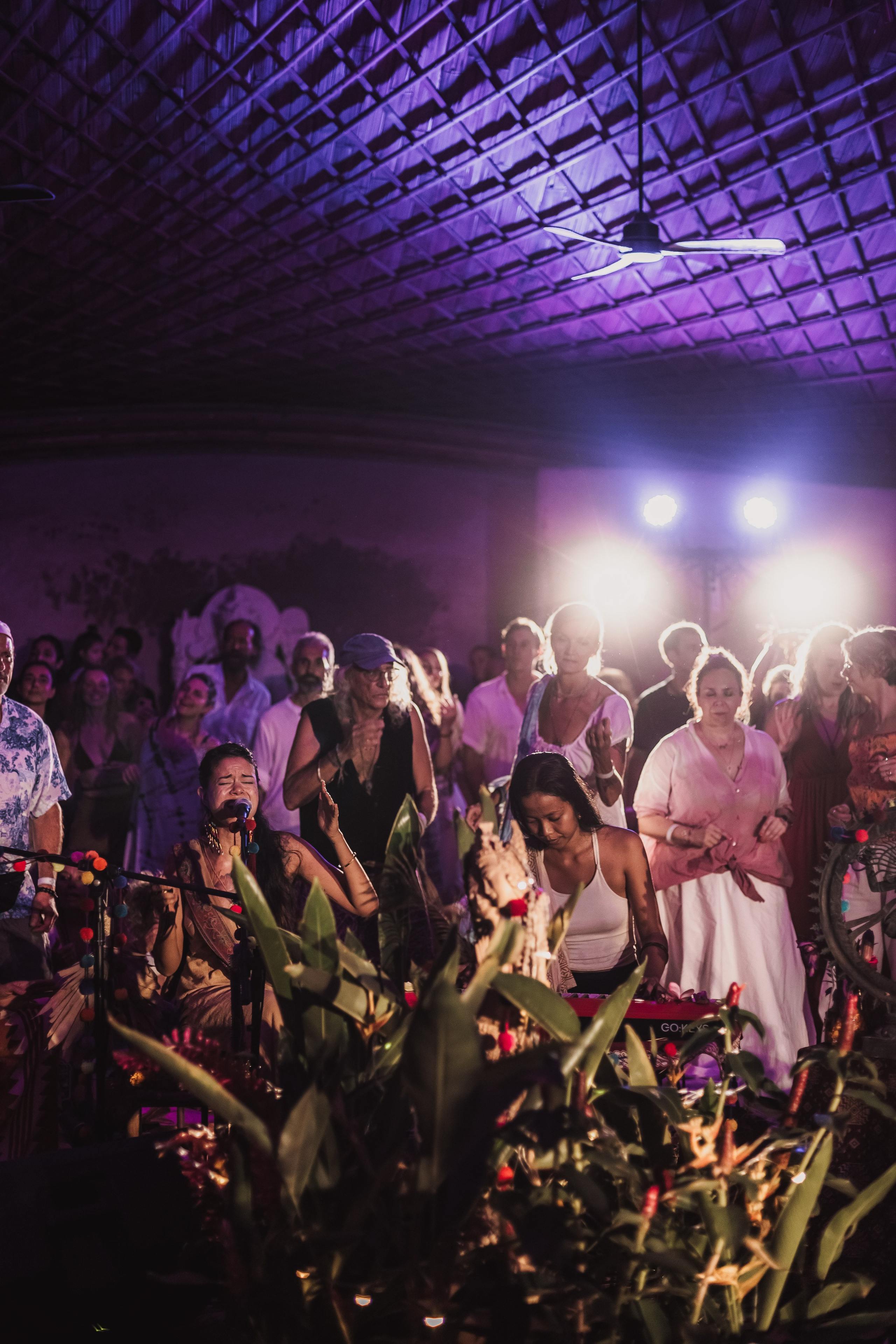 Hanuman Project kirtan at Alchemy april. Mariam Bagdasaryan