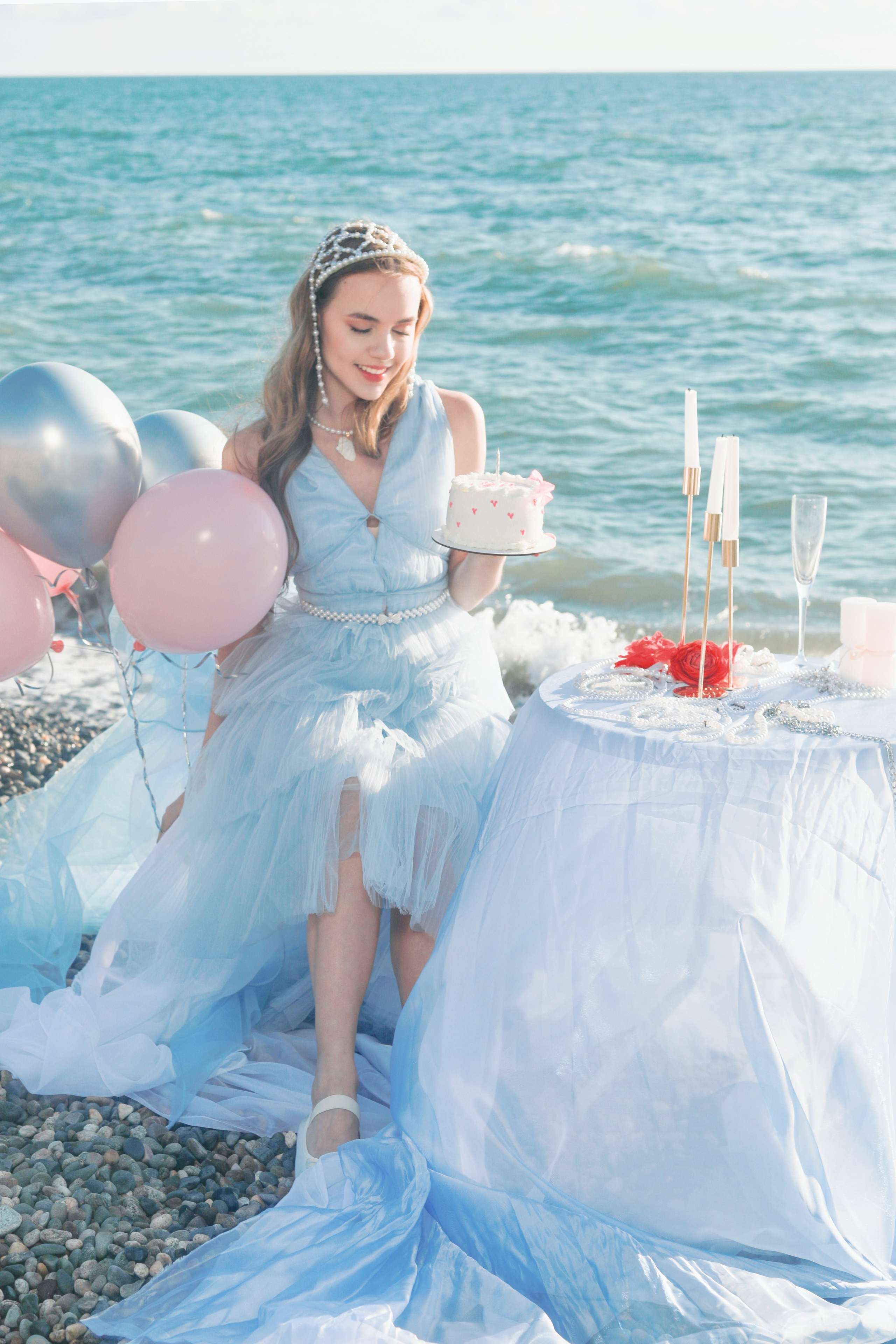 Студийная съемка к дню рождения любого возраста. Фотограф г. Москва